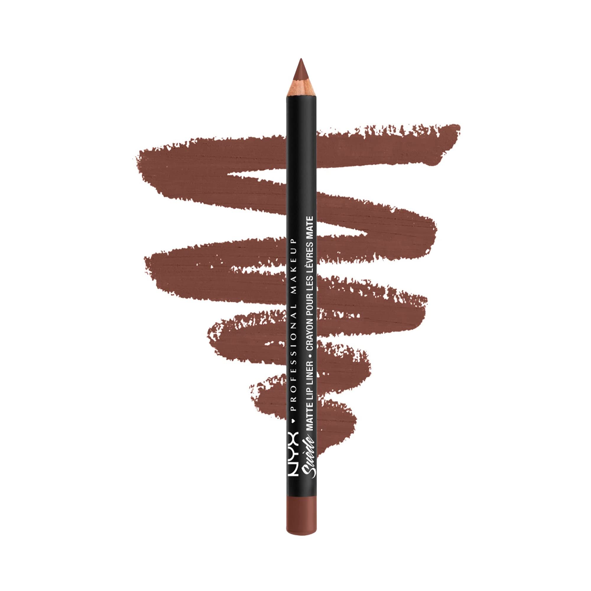 NYX PROFESSIONAL MAKEUP Suede Matte Lip Liner, Leon 44