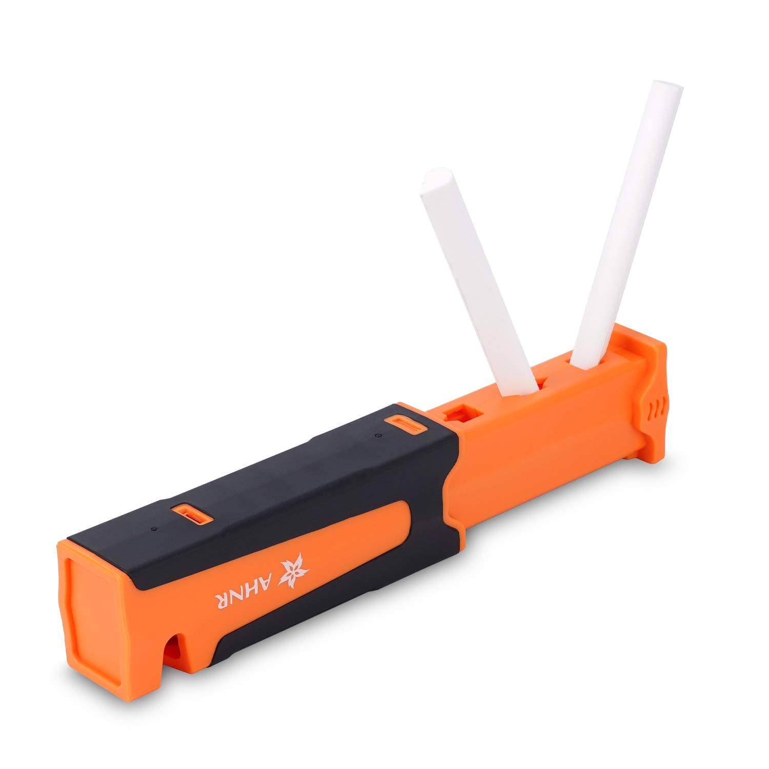 Pocket Knife Sharpener Multifunction, AHNR Premium Knife & Tool Sharpener Kit with Diamond Blades, Tungsten Carbide Blades, Ceramic Rods & Sharpening Guides for Knife