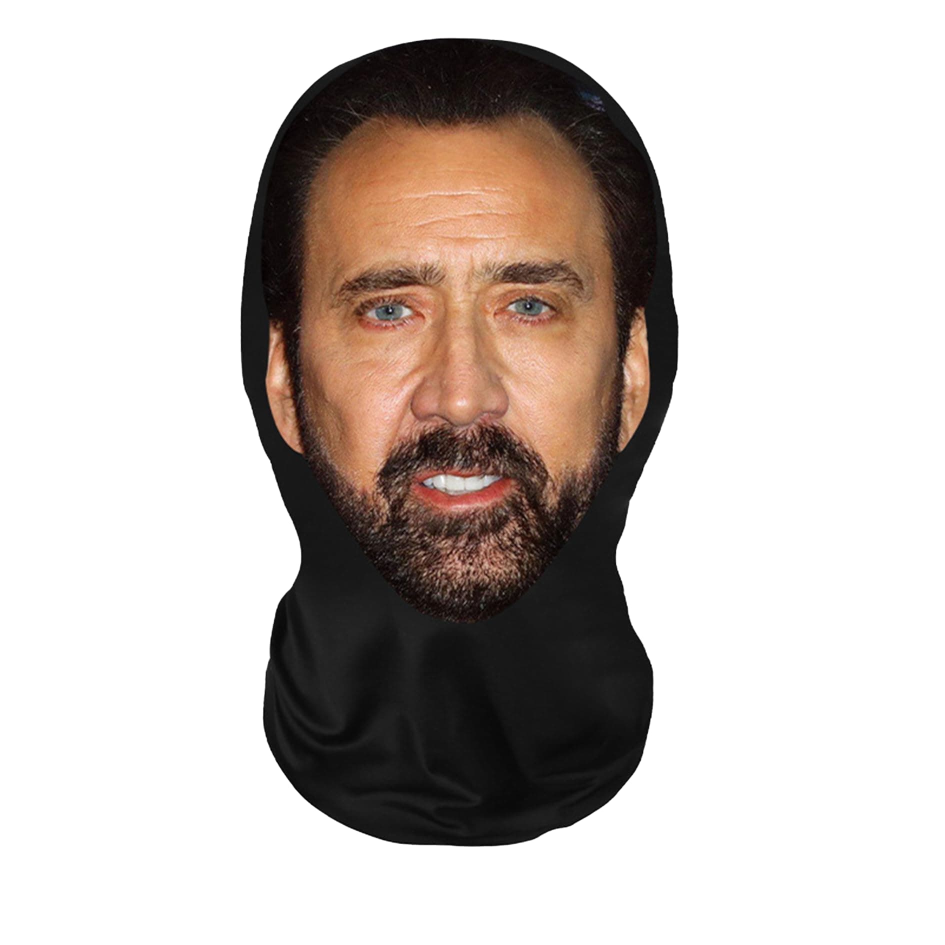 Realistic Celebrity Face Masks - Mesh Print Novelty Balaclava Hat for Cosplay, Props & Costumes