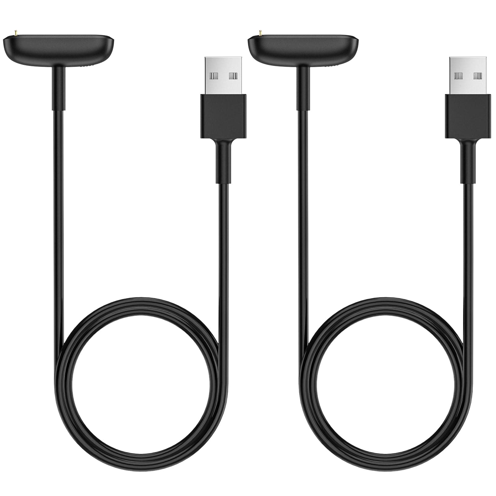 Charging Cable for Fitbit Charge 6 Replacement Charger (3.3ft, 2-Pack)