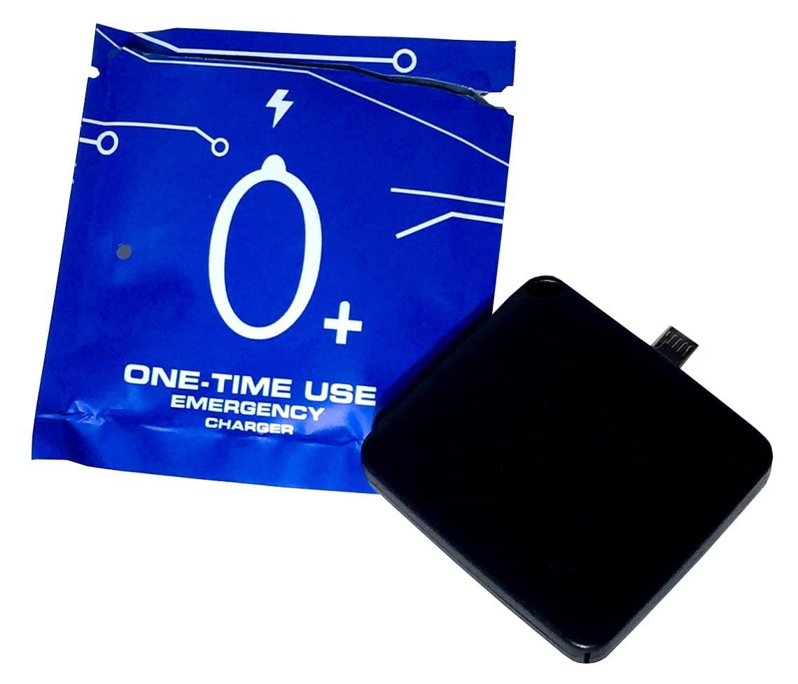 3 Pack-One Time Use Disposable Power Bank, 1000MAH for Android