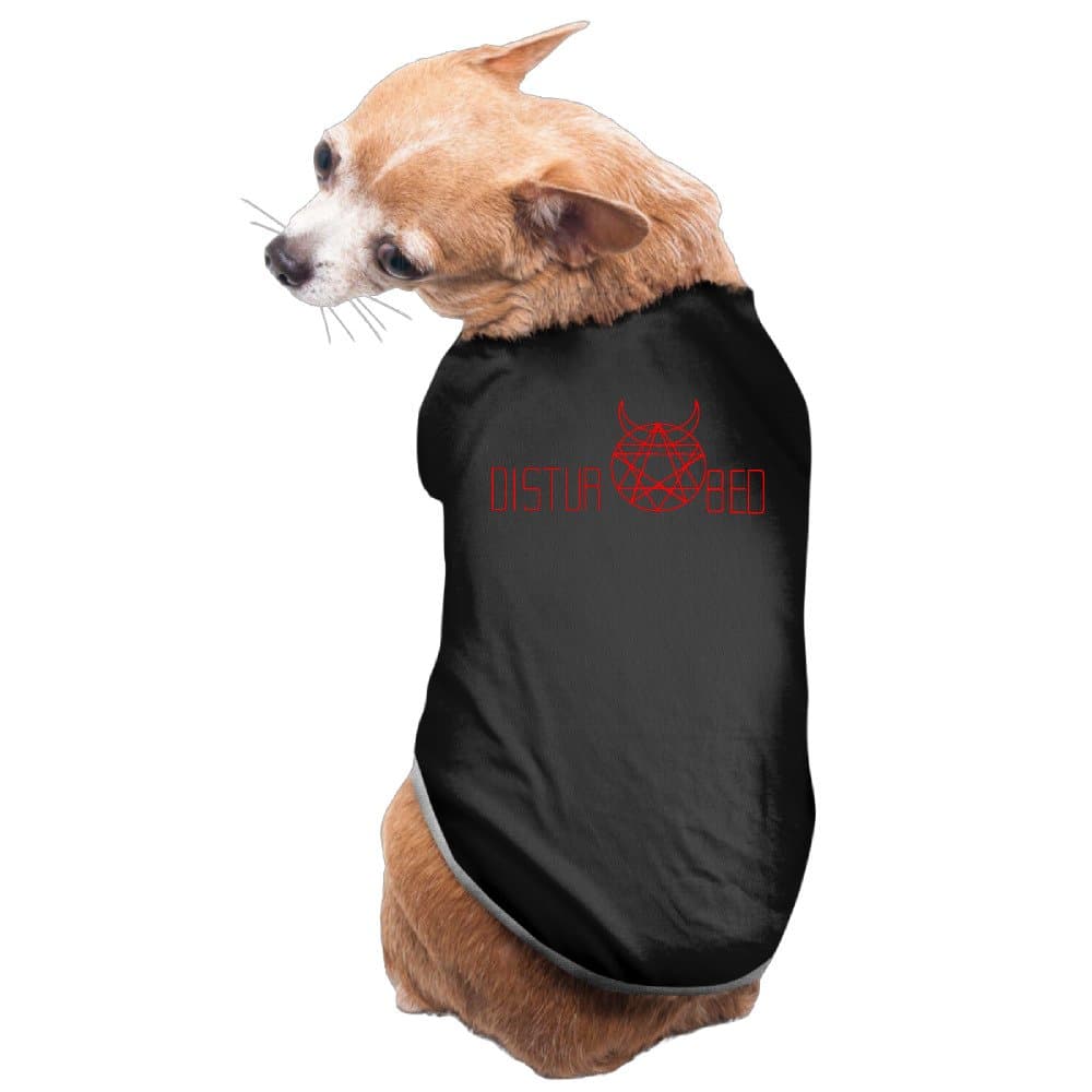 Disturbed Heavy Metal Band Logo Dogs T Shirts Pet Dress
