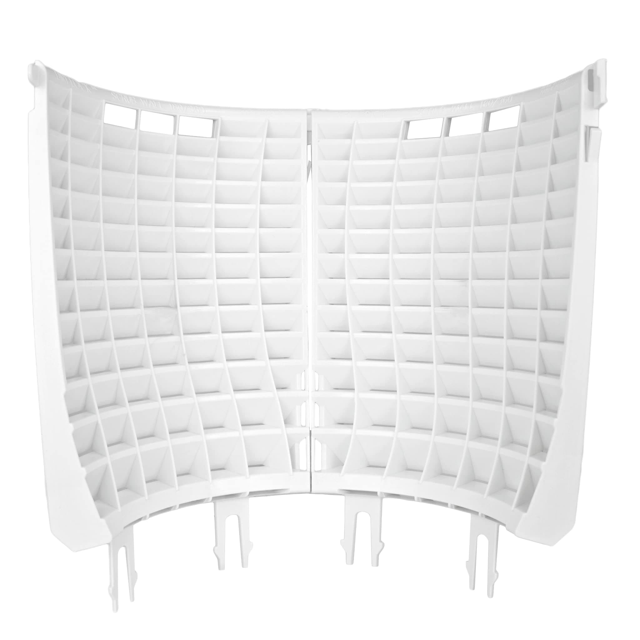 DETAIL GUARDZDirt Lock Scrub Wall 180/360 for Car Wash Bucket Filter Washboard (White)