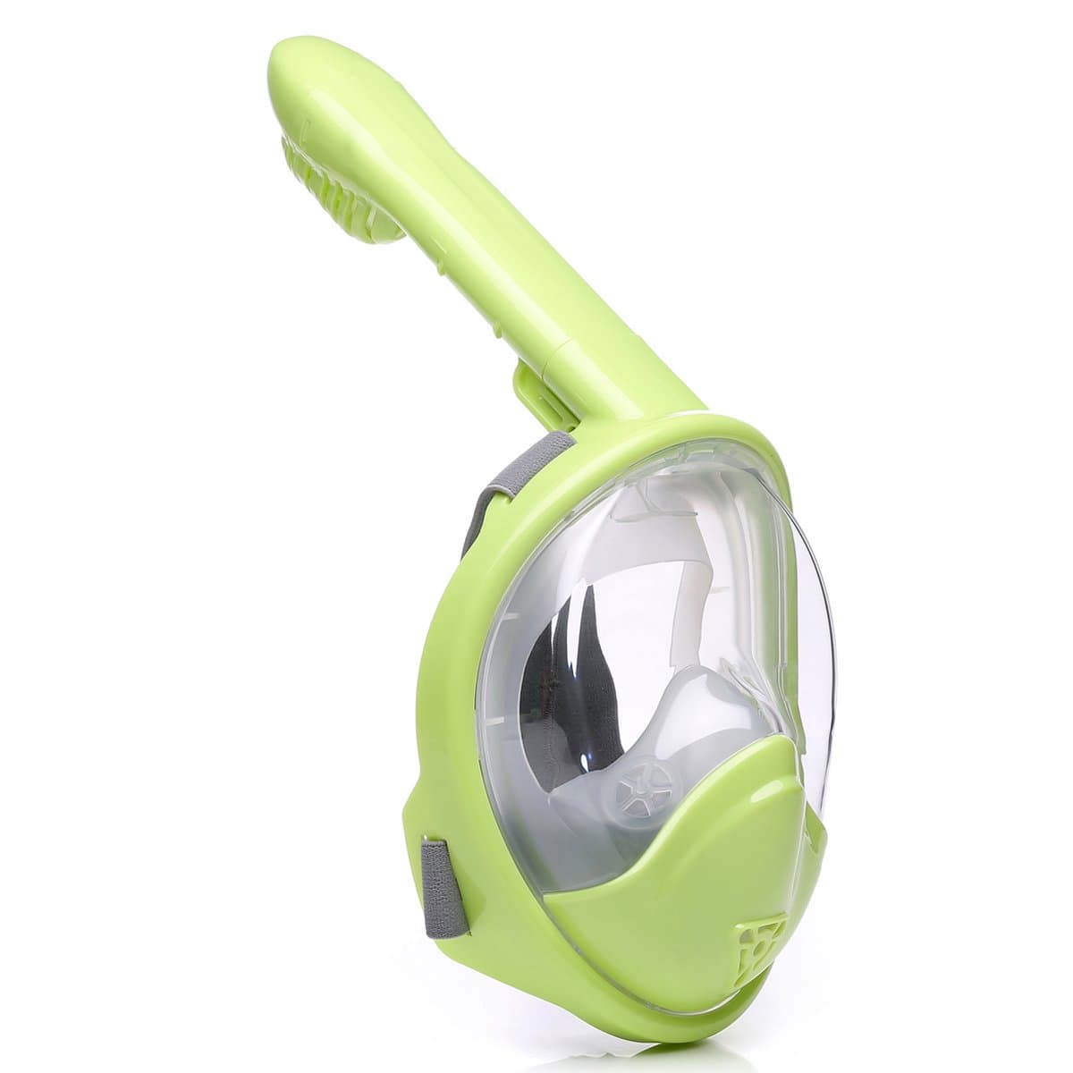 SeeWorld Snorkel Mask, Full Face Snorkel Mask for Adults and Kids, 180 Degree Panoramic View, Anti-Fog, Anti-Leak with GoPro Mount