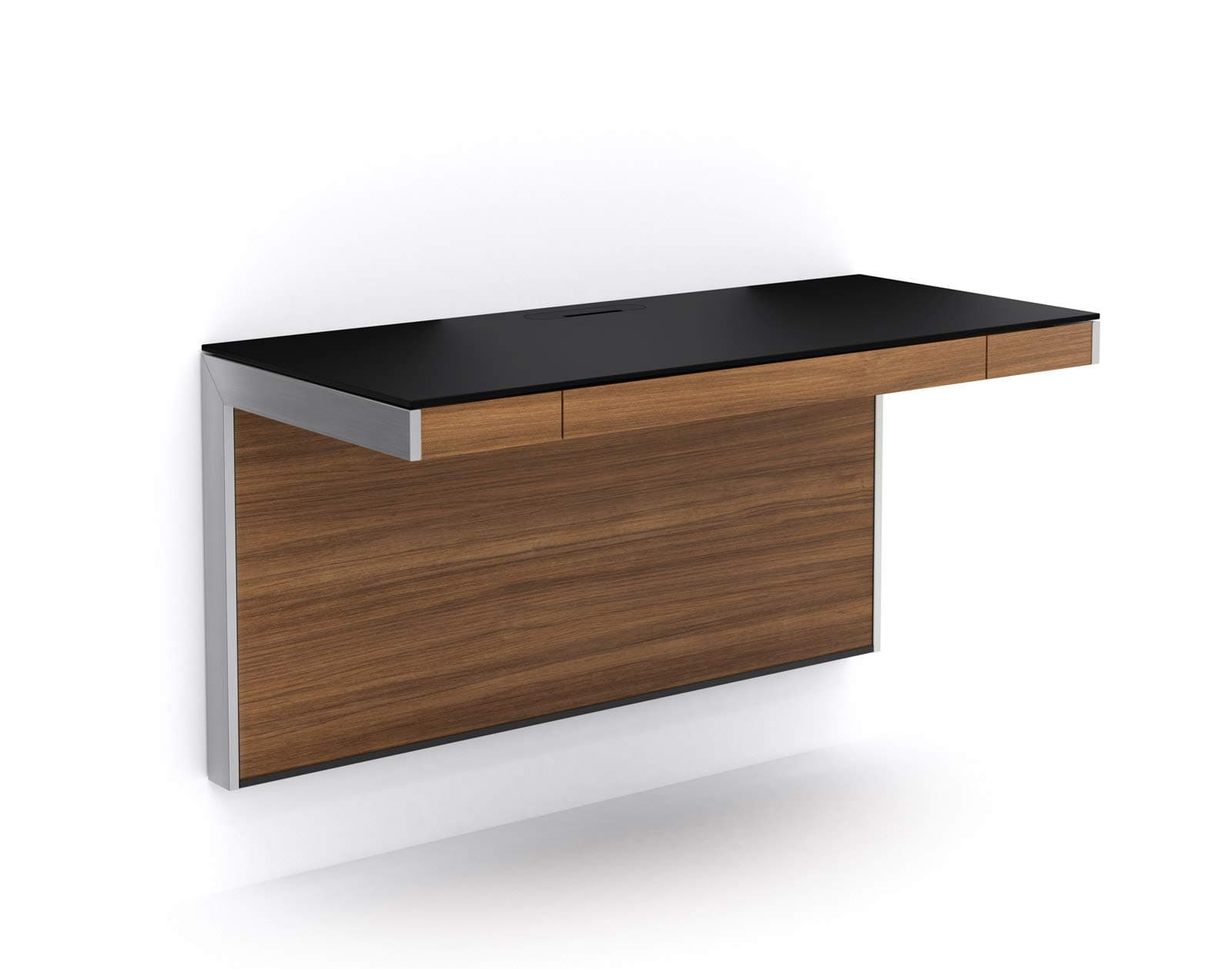 BDI Sequel Wall Desk, Natural Walnut