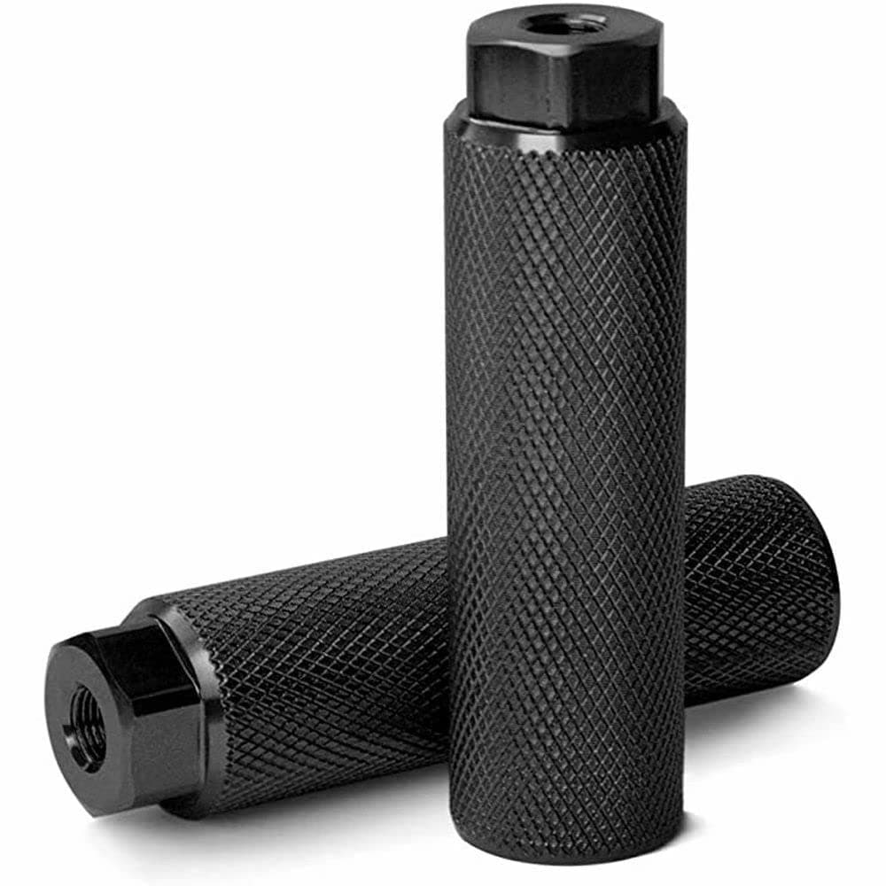 2 Pcs Aluminum Alloy Anti-Slip Foot Pegs for BMX ATV Passenger