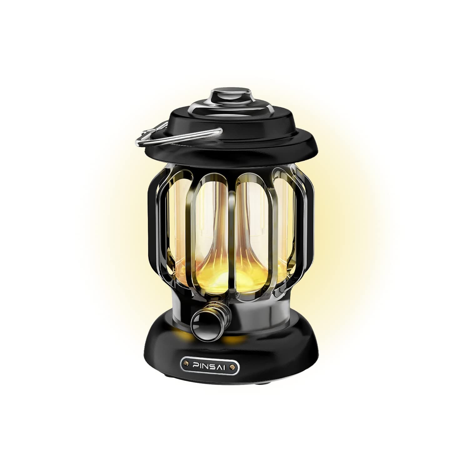 LED Camping Lantern,Rechargeable Retro Metal Camping Light,Battery Powered Hanging Lamp ,Portable Waterpoor Outdoor Tent Bulb, Emergency Lighting for Power Failure,Outages