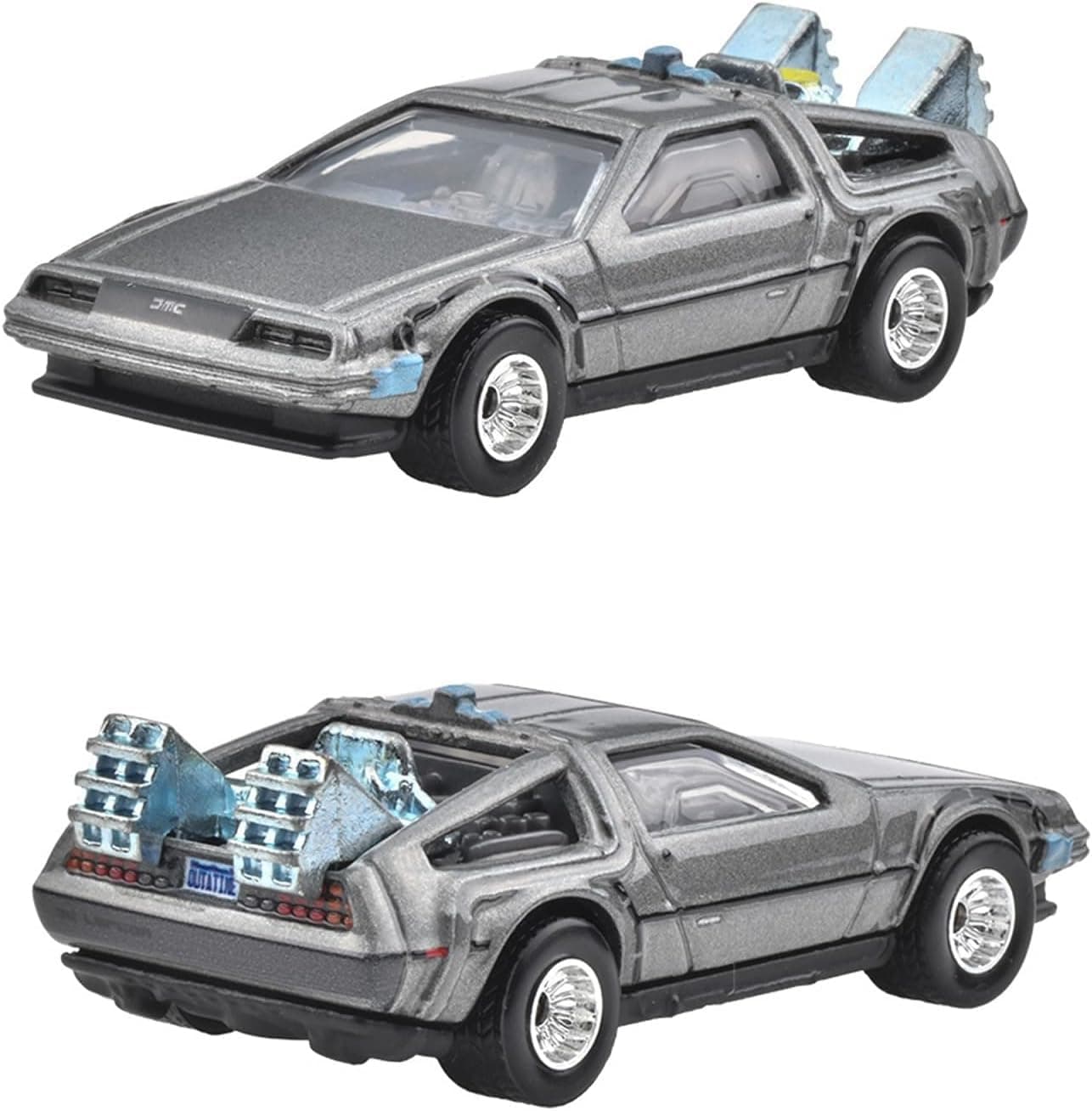 Hot Wheels Back to the Future DieCast Car Deloean DMC Back To The Future - 1/64 Scale Length 7 cm Pop Culture JBL65