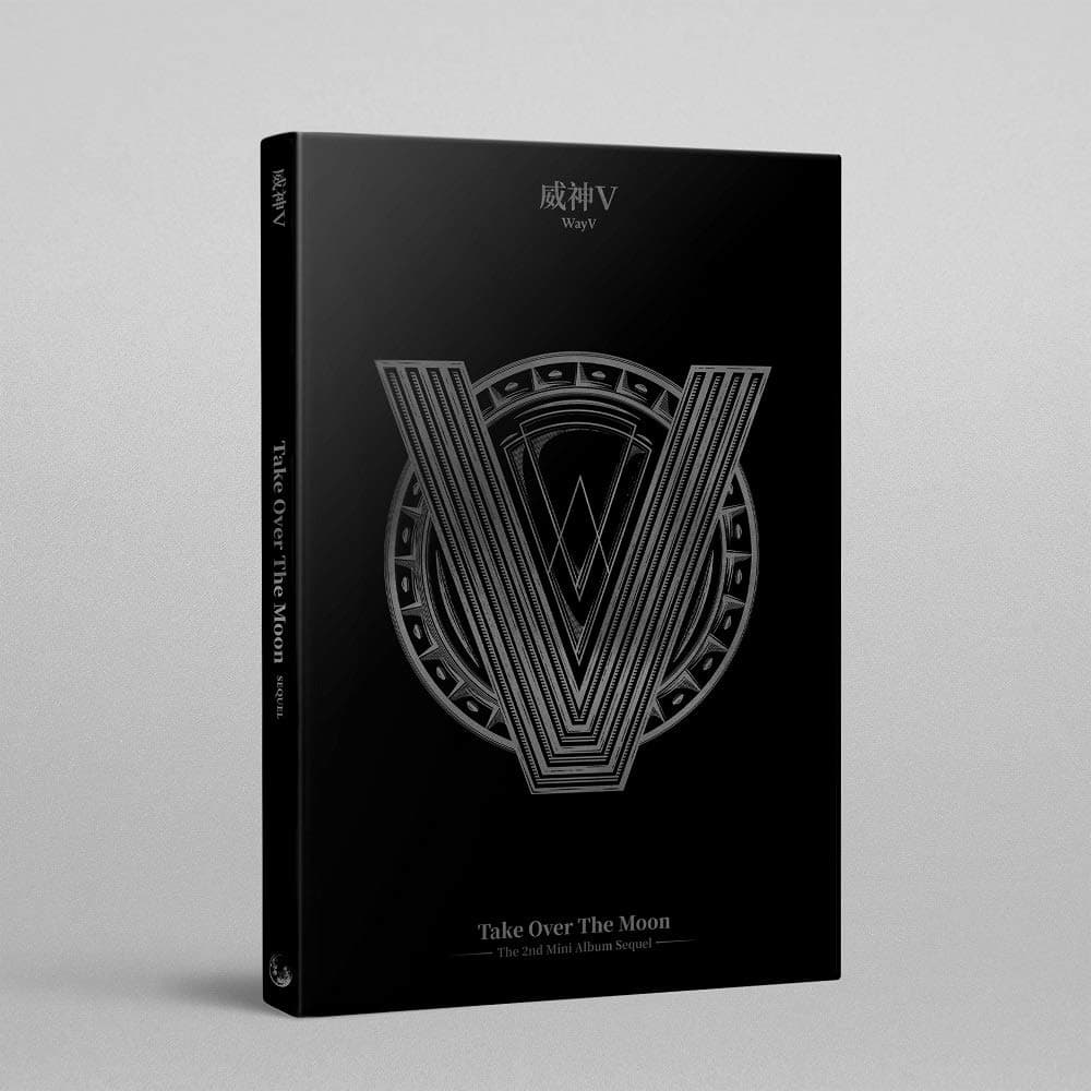 Topmake SM Ent. (Reissue) WAYV, TAKE OVER THE MOON, SEQUEL Album Plus Extra Photocards Set, White