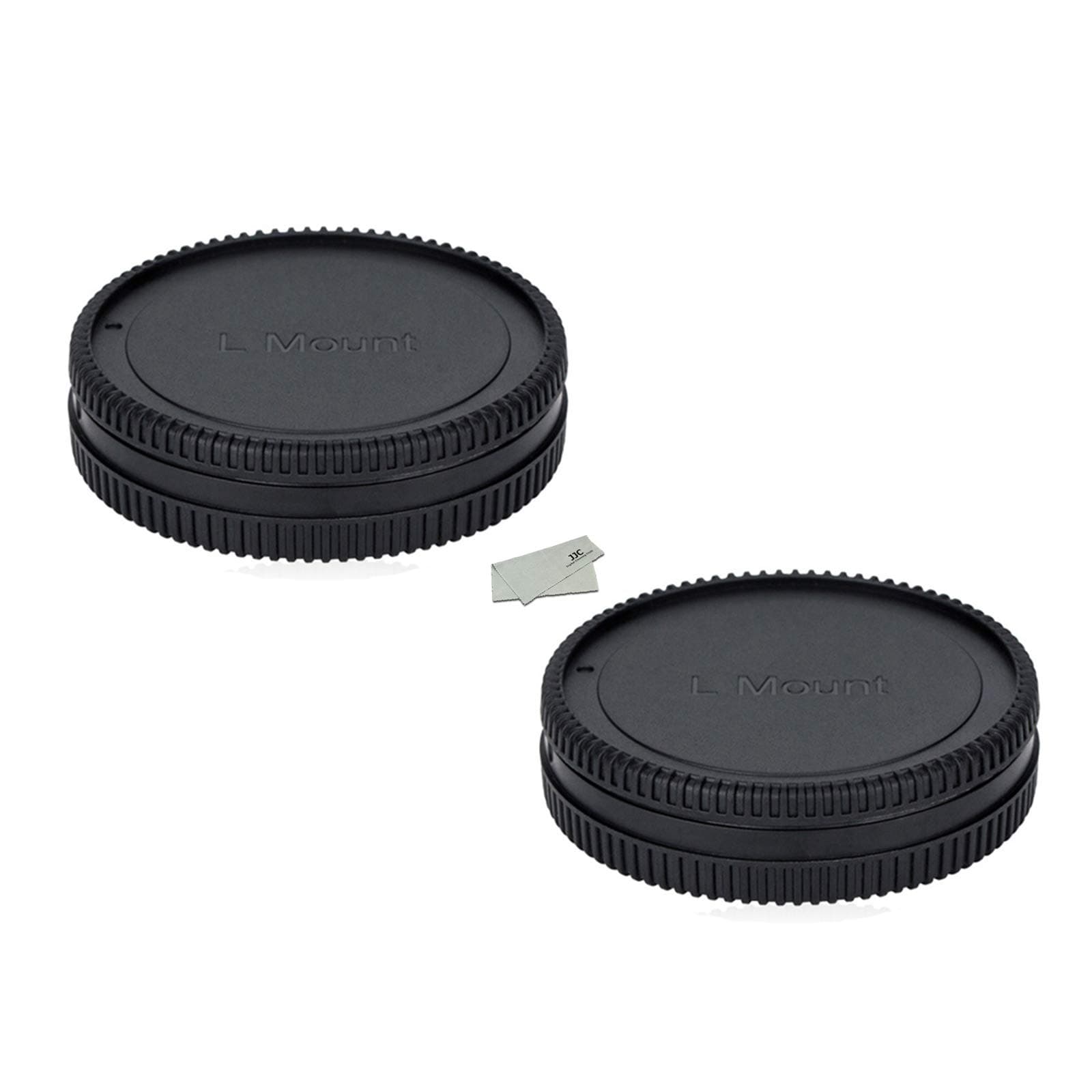 (2 Packs) Body Cap and Rear Lens Cap Kit for Leica L Mount Cameras and Leica L Mount Lens, fit Panasonic S5II DC-S5M2 S1 S1R S1H DC-S5 Leica SL (Typ601) CL SL2-S Sigma FP Sigma FP L