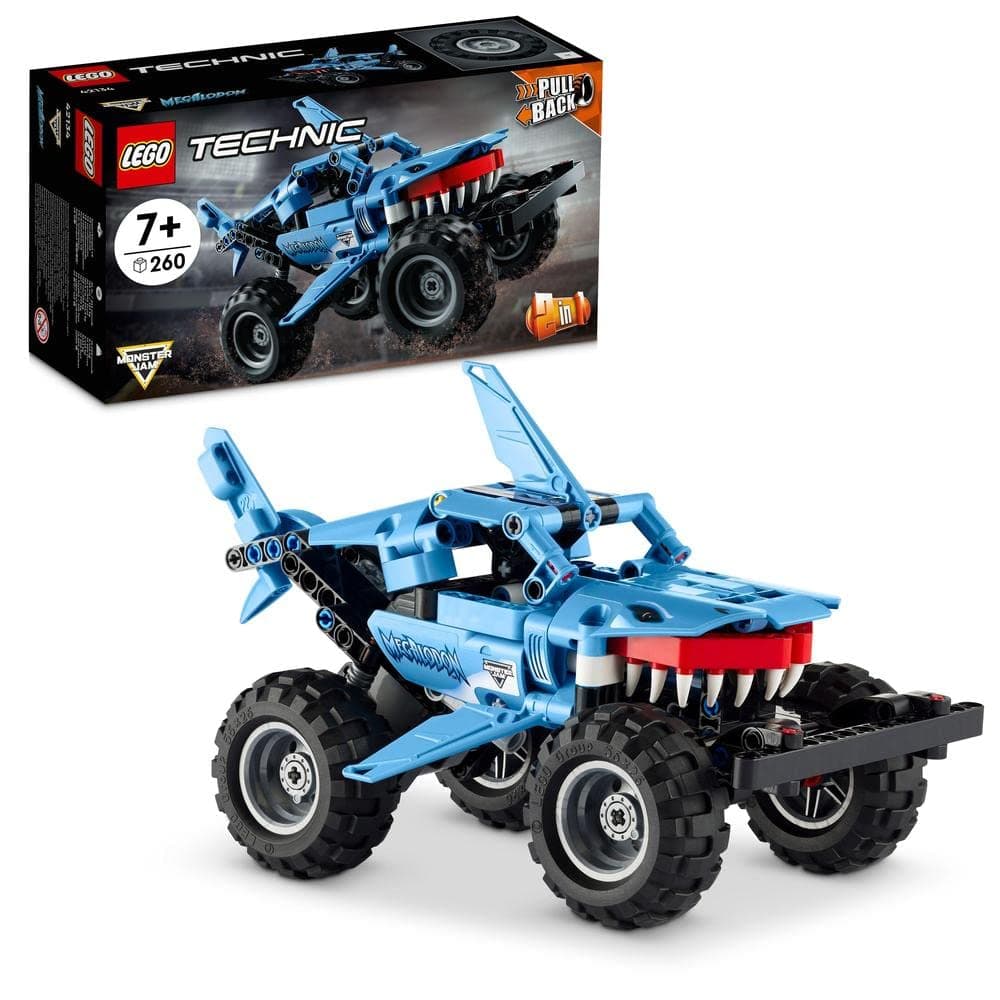 Lego Technic Monster Jam(TM) Megalodon (TM) 42134 Toy Block Gift Truck STEM Educational Toy for Boys Ages 7+