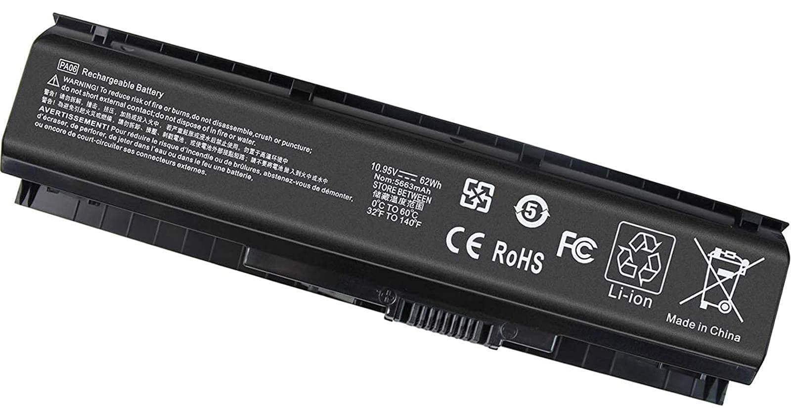 LXHY62WH Type PA06 Battery Replacement for HP Omen 17 17-w 17-ab200 17t-ab00 17-w053dx 17-w253dx 17-ab011nl, Fits 849911-850 849571-221 HSTNN-DB7K
