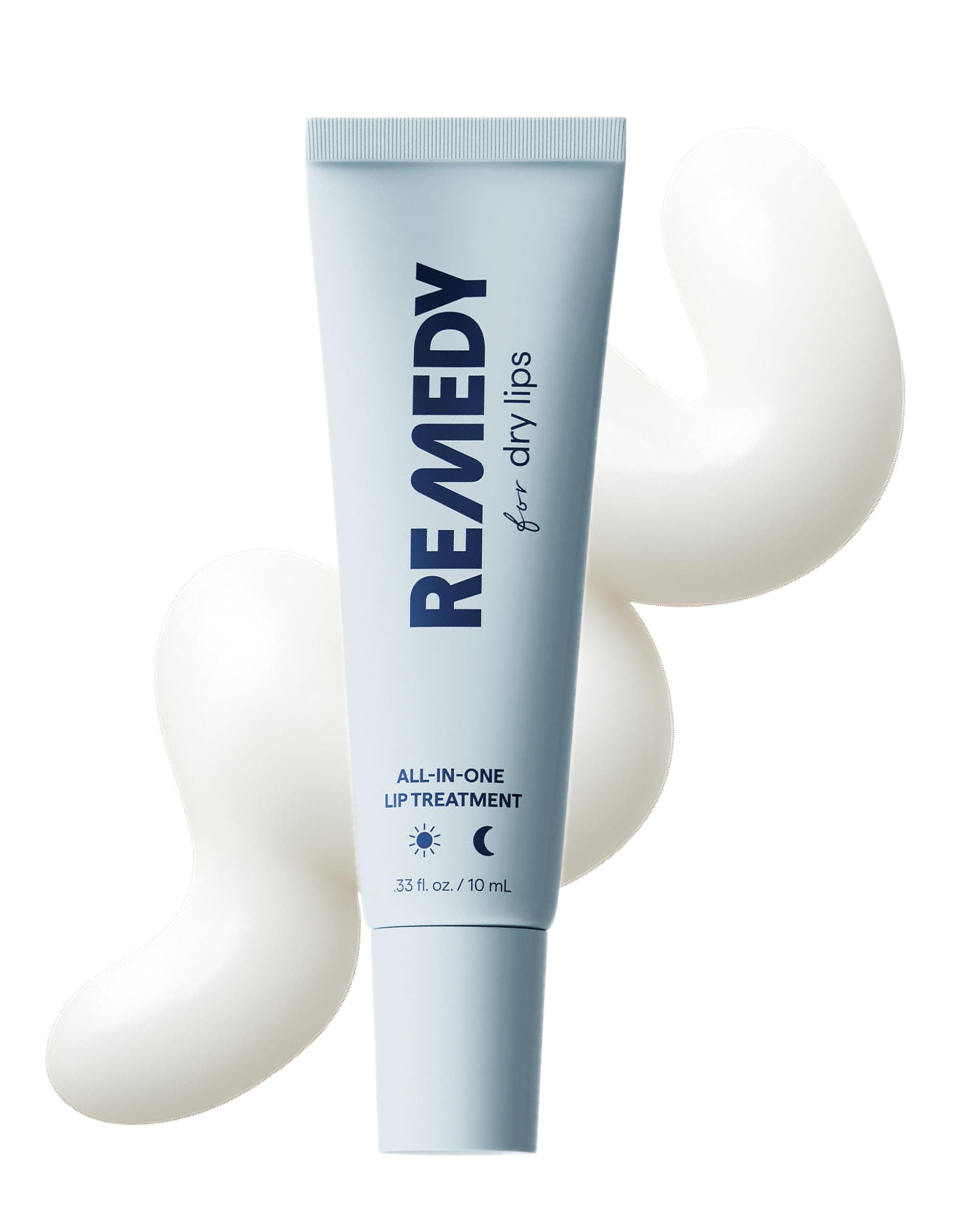 Remedy for Dry Lips | All-In-One Lip Treatment | Hydrating and Healing Lip Balm Ointment with Ceramides, Peptides, and Dimethicone | Repairs Dry, Cracked Lips | By Dermatologist Dr. Shah