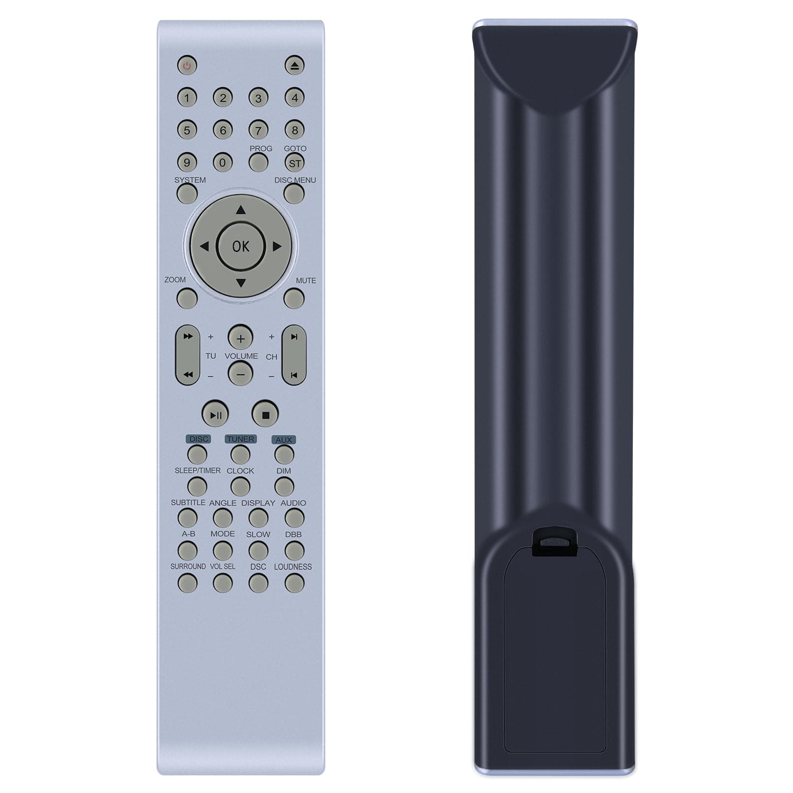 GOUYESHO Replacement Remote Control prc501-18 for Philips DVD Micro Theater SystemMCD702/37 MCD702/37B MCD702/37 PRC502-02 PRC-01 PRC501-18