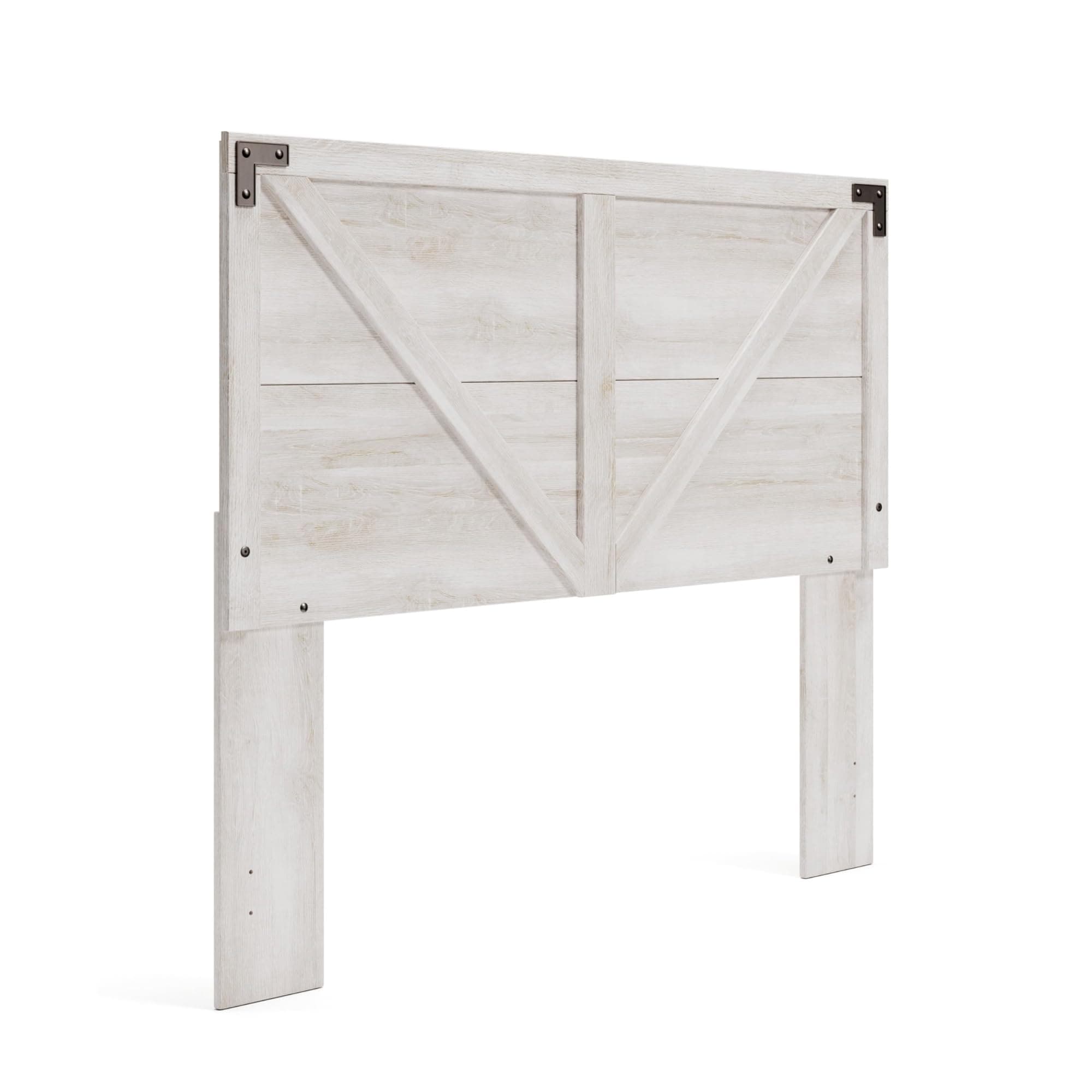 Shawburn Modern Farmhouse Headboard, Queen, Whitewash