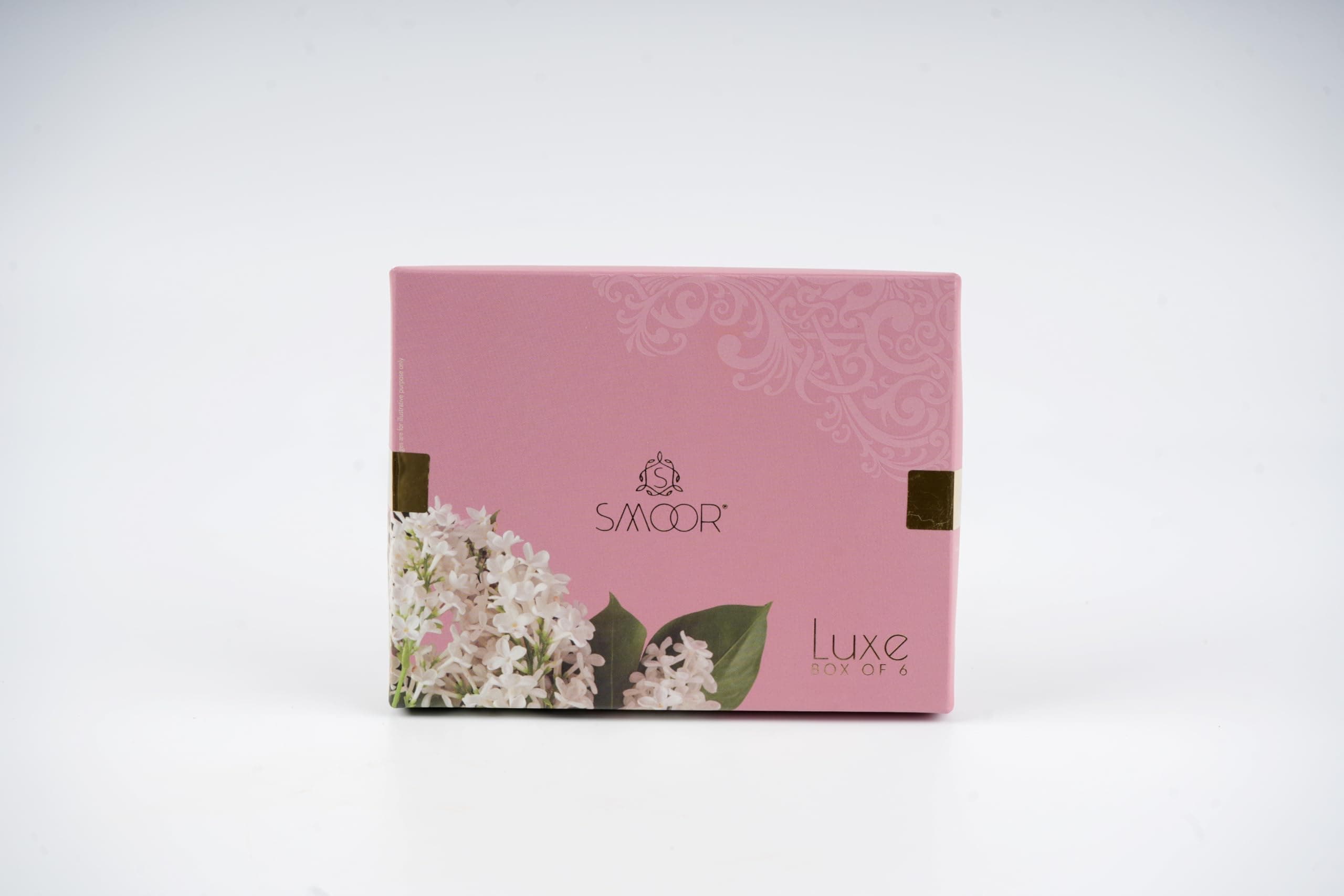 SMOOR Luxe Treat Gift Pack of 6 | Premium Chocolate Truffles Gift Box for Birthday,Anniversary, Gifting & Special Occasions | Box of 6 (Pack Of 1)