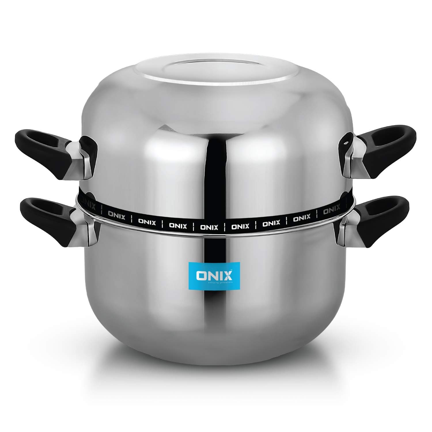 ONIX enthusing generations OCP-SS-1L5 1.5L Rice Cooker With Pot, Silver