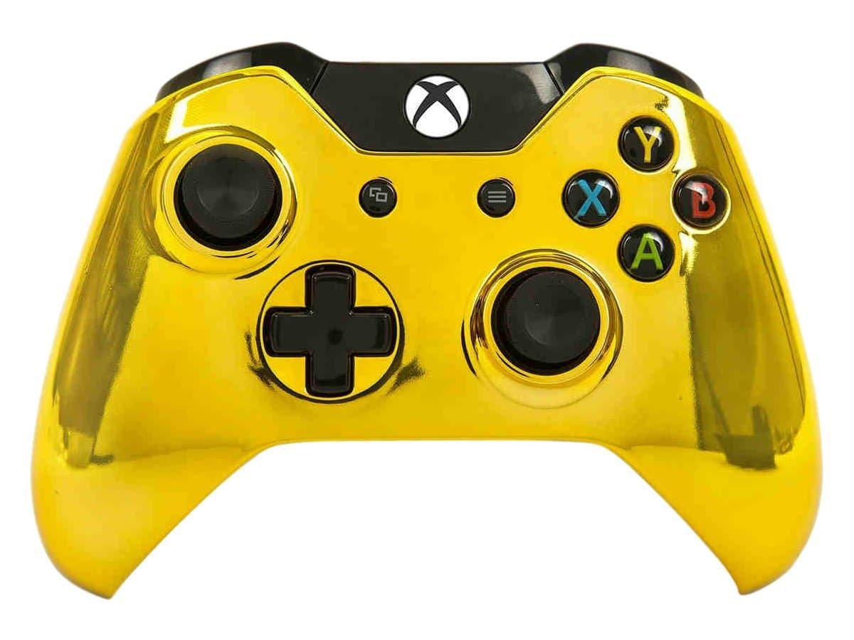 ModFreakz® Shell Kit Chrome Gold For Xbox One Model 1537 Controllers