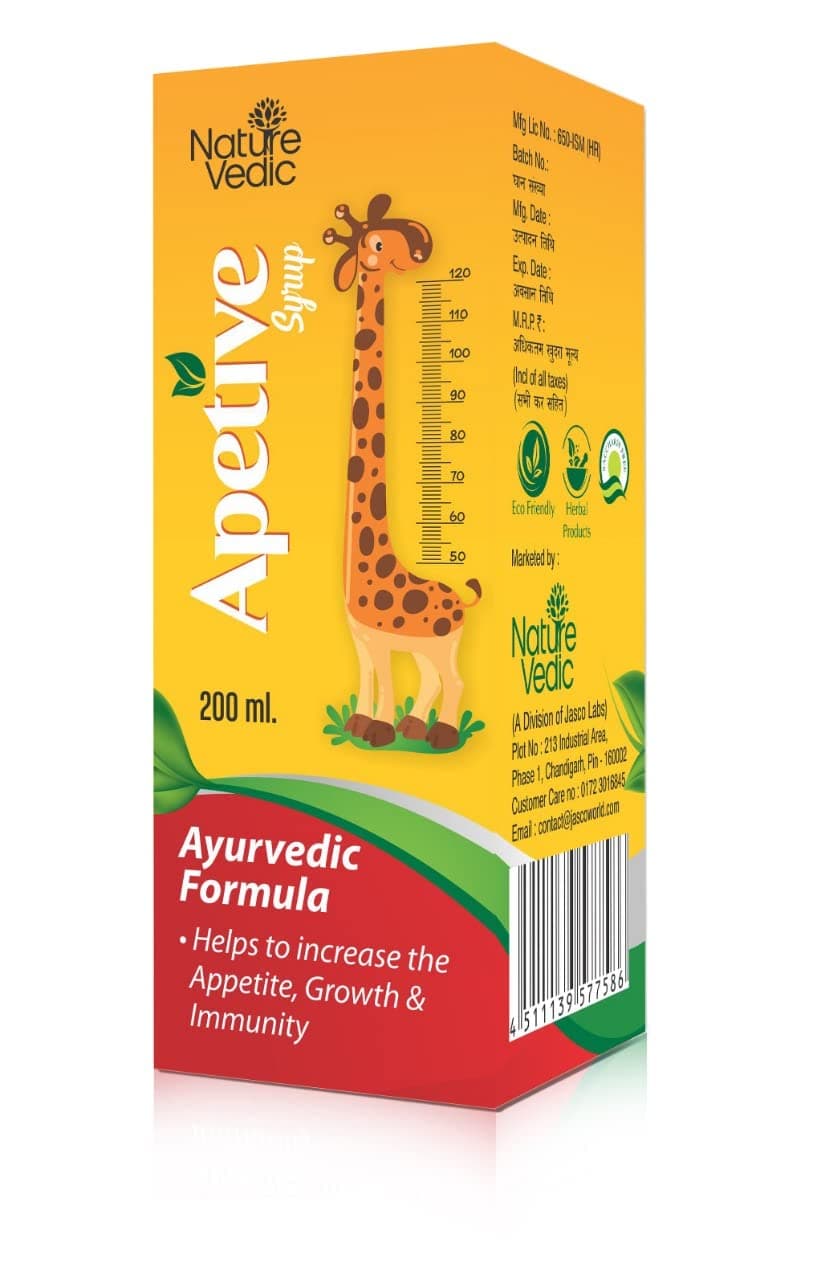 Apetive Syrup To Increase Appetite & Increase Immunity For Children & Adult | 200ml