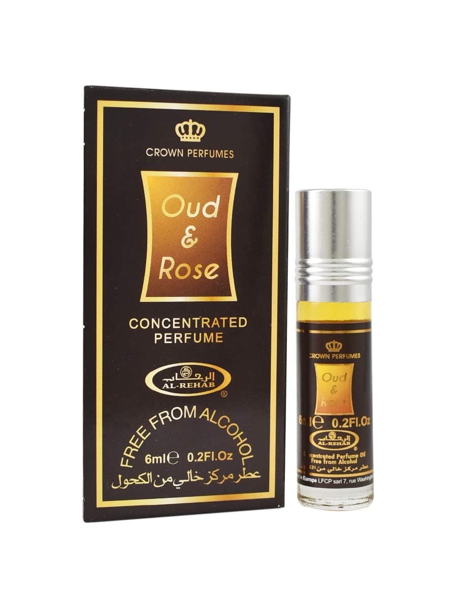 Pendora Oud & Rose - 6ml - Al Rehab