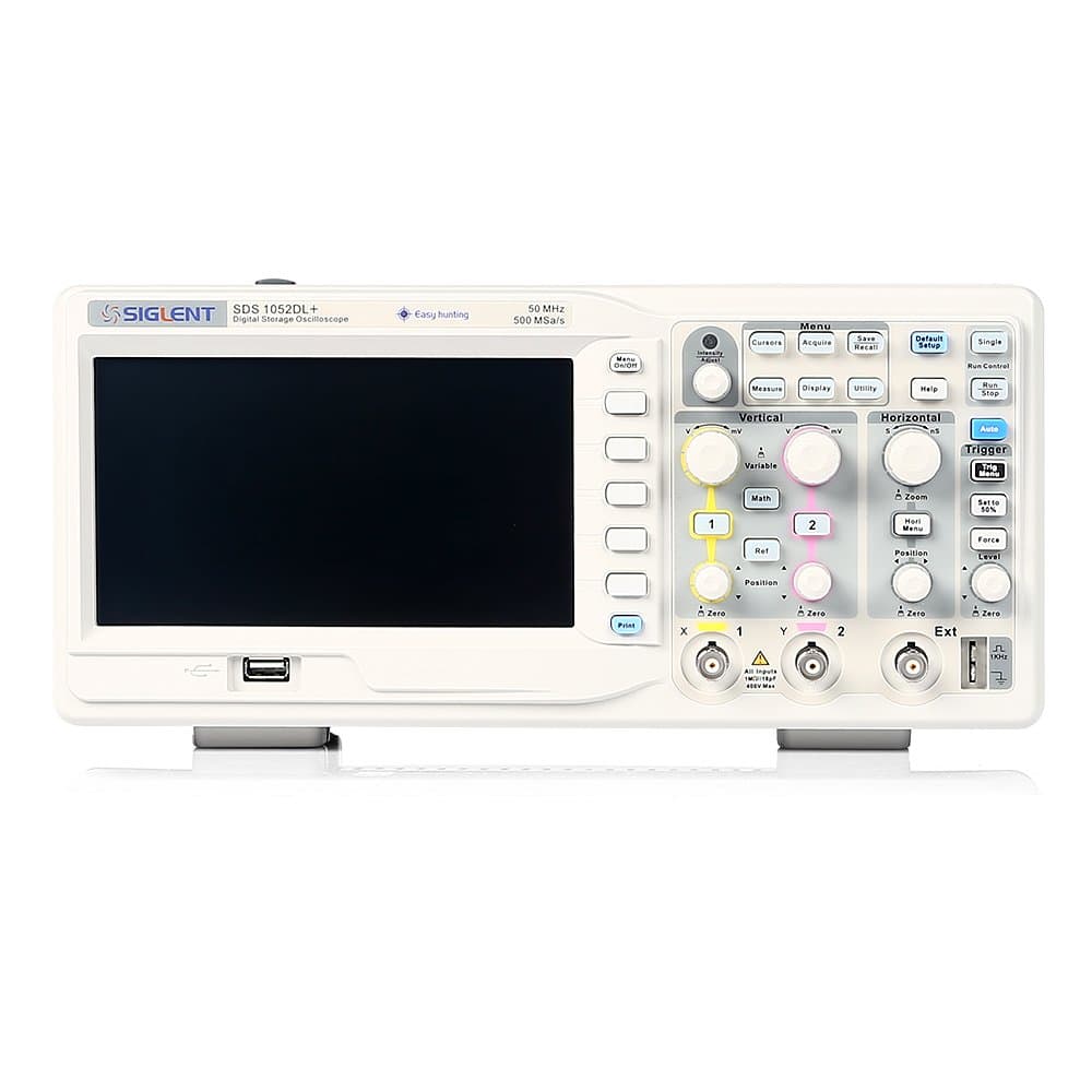 Siglent SDS1052DL Digital Storage Oscilloscope with Frequency Counter, 50MHz, 7'' TFT-LCD Display