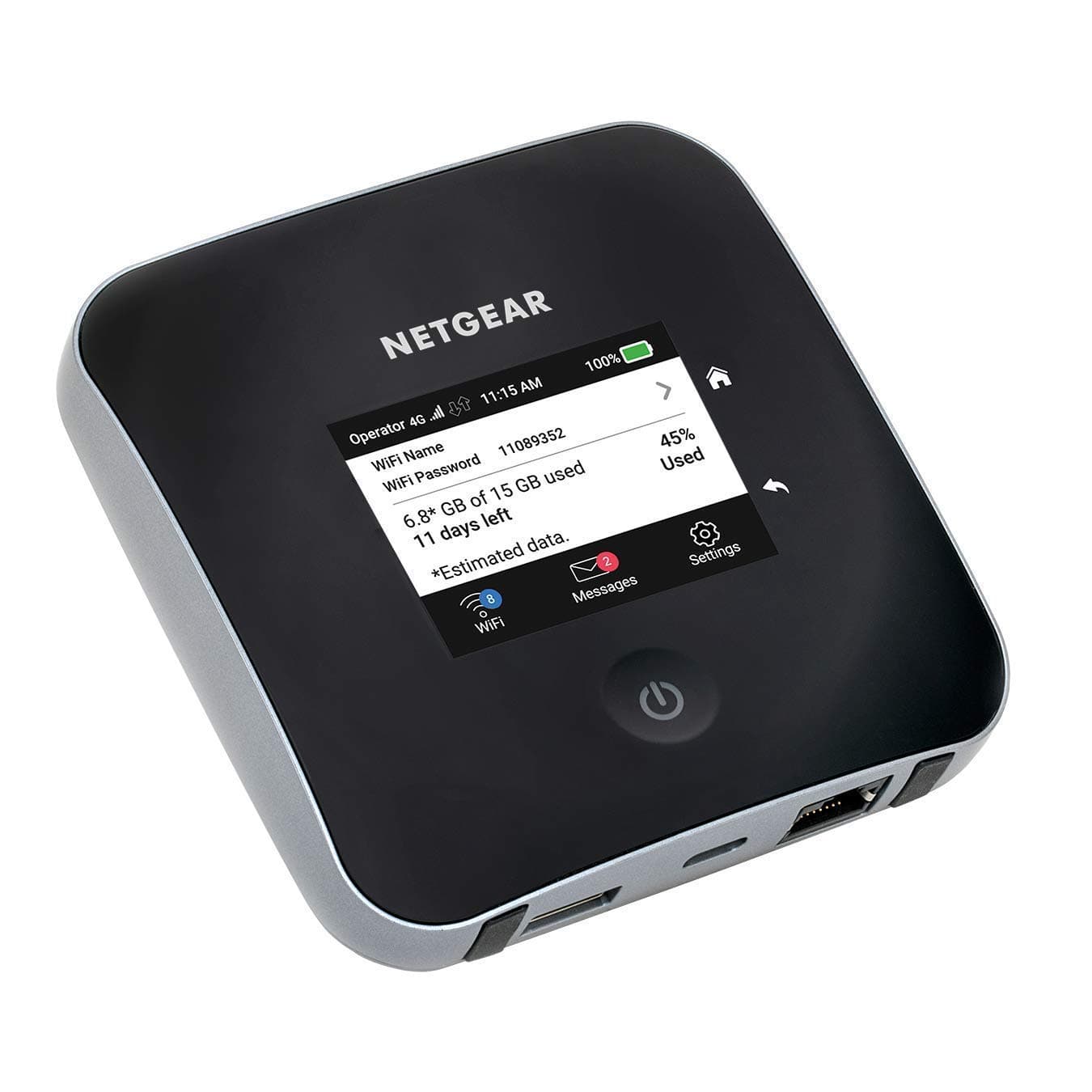 Nighthawk M2 Mobile 4G Router with Sim Slot Unlocked MR2100 - Download Speeds of up 2 Gbps | WiFi Connect up to 20 Devices | Mobile Wifi Router | Mifi Device