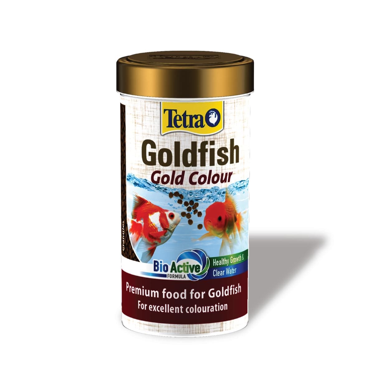 Tetra BITS All Life Stages Goldfish Gold Colour Fish Food Pellet, (75 g)