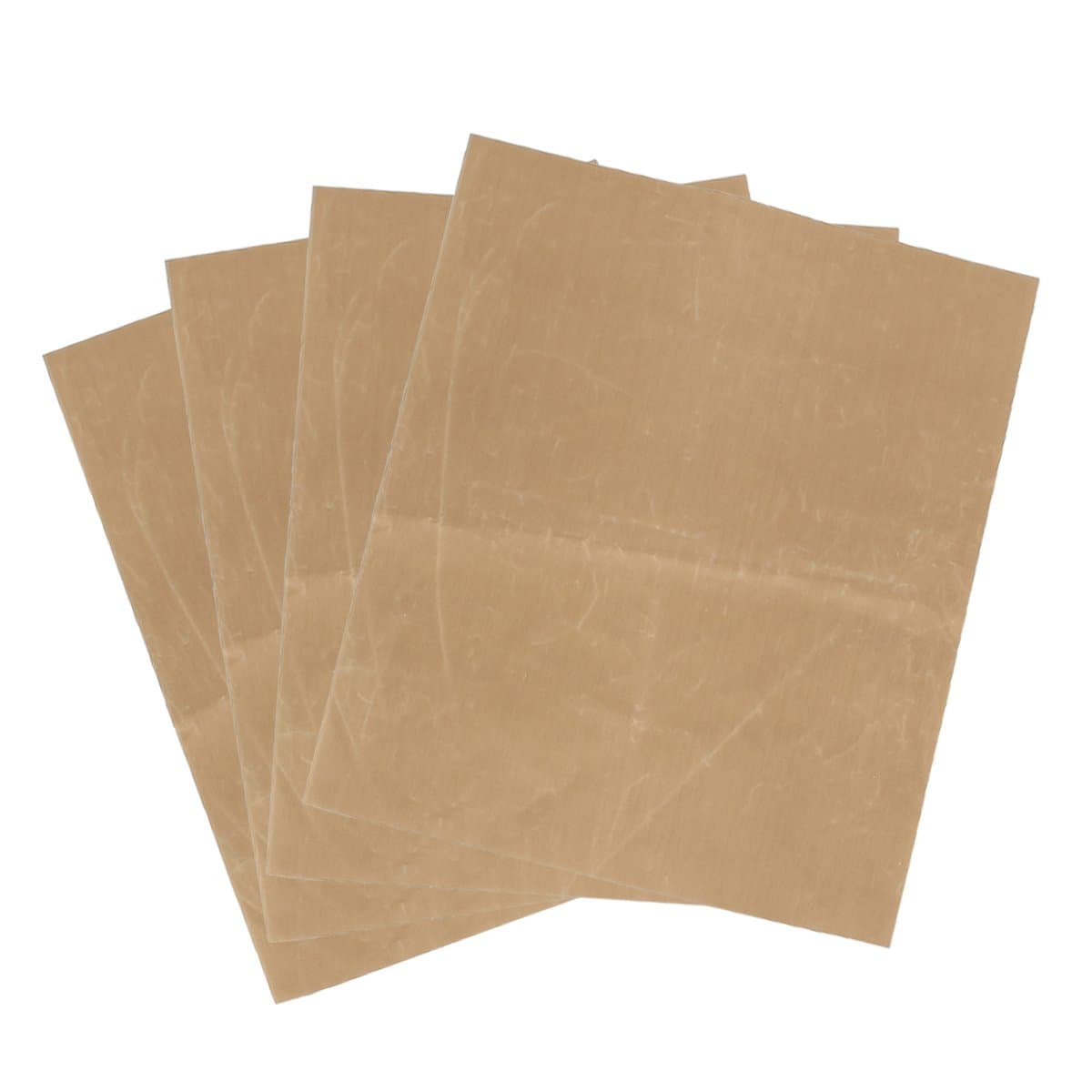 ChaRLes 4Pcs 40X50Cm Non-Stick Heat Press Transfer Ptfe Teflon Film Sheet Plate Baking Mat