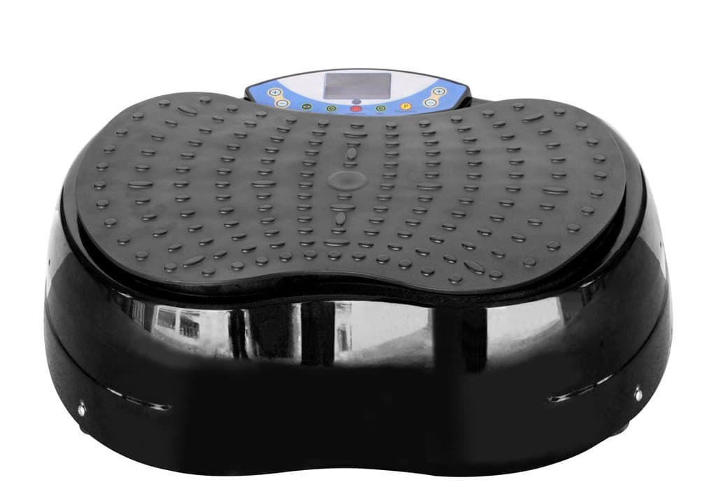 Dual Motor Full Body Vibration Plate Exercise Fitness Machine, Portable, 1500W