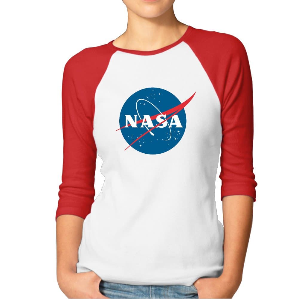 Women's Nasa Tardis Funny 3/4 Sleeve Baseball Raglan Shirts