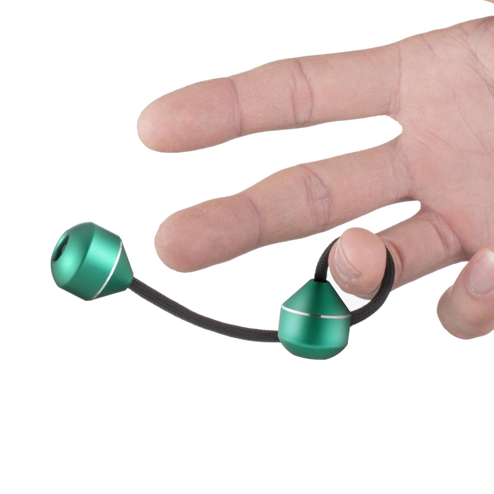 Begleri Fidget Beads - Worry Fidget Beads Spin & Bump - Made of Aluminum Alloy - for Men Women Youngs Skill Players Creates a Bit of Magic for You (UFO)