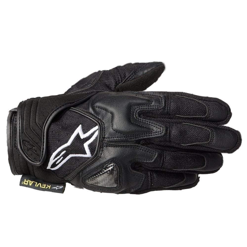 Alpinestars Scheme Kevlar Motorcycle Gloves. 3502612 10 M - Textile Motorbike Gloves M Black