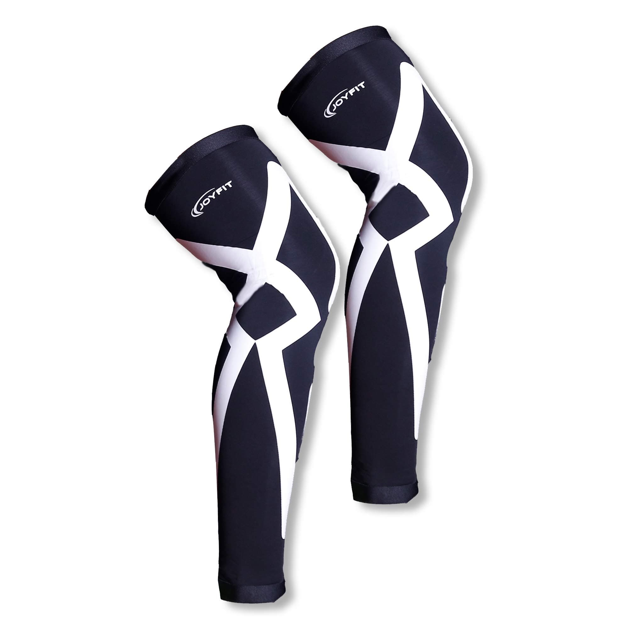 Calf Compression Sleeve- Leg Compression Socks, for Pain Relief, Muscle Swelling, Basketball, Football, Badminton, Running, Gym Exercise, Cycling (Pair) (Small)