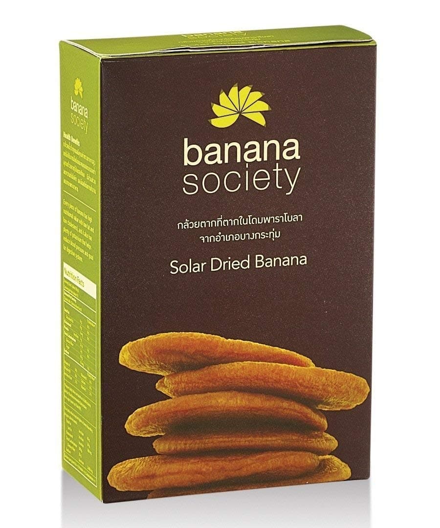Banana Society Solar Dried Banana 450g.