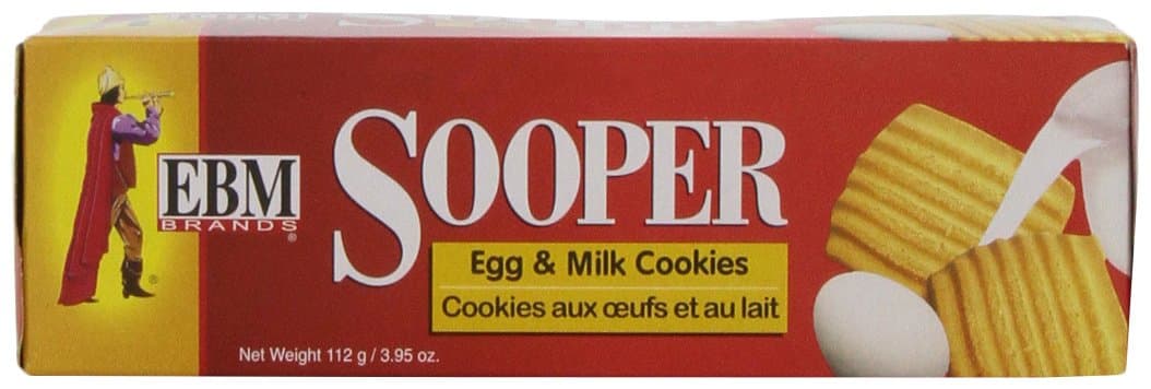 Sooper Egg and Milk Cookies, 3.95-Ounce