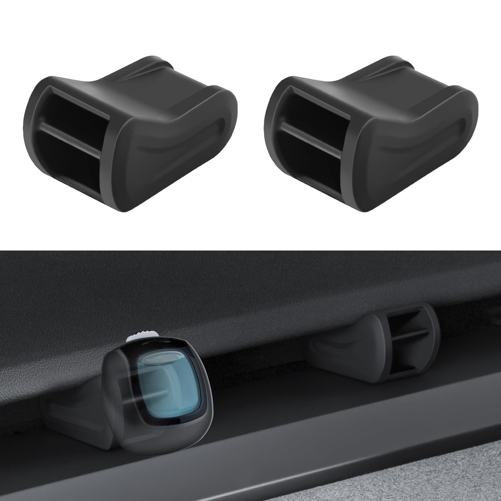 2Pcs Air Freshener Adapter Designed for 2017-2023 Tesla Model 3 and 2020-2025 Model Y Air Vent (Air Freshener not Included)
