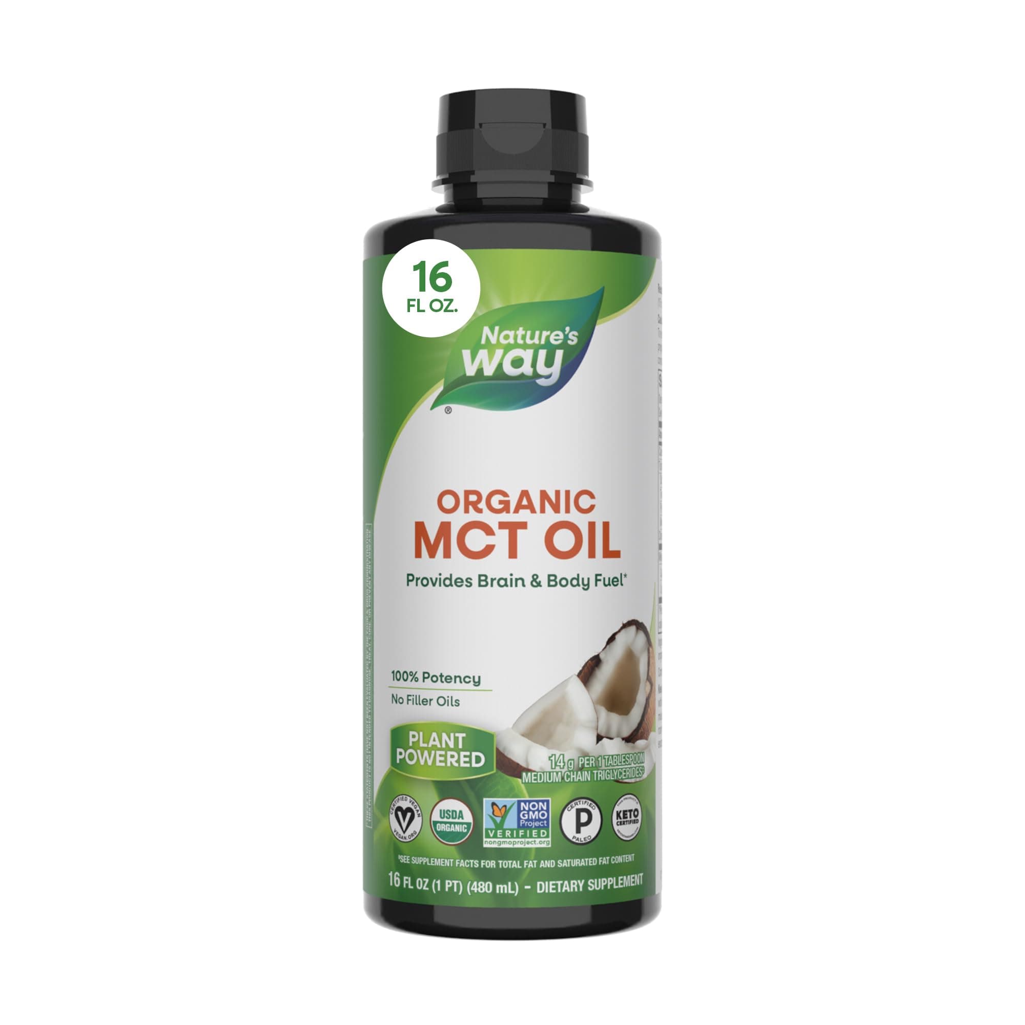 Mct Oil From Coconut - 16 Fl Oz