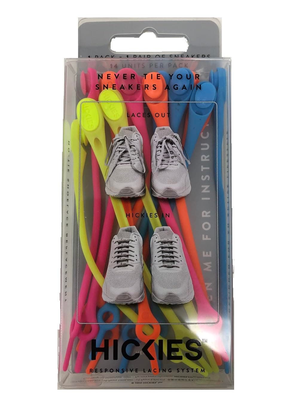 1.0 Original Unisex One Size Fits All Elastic No-Tie Shoelaces