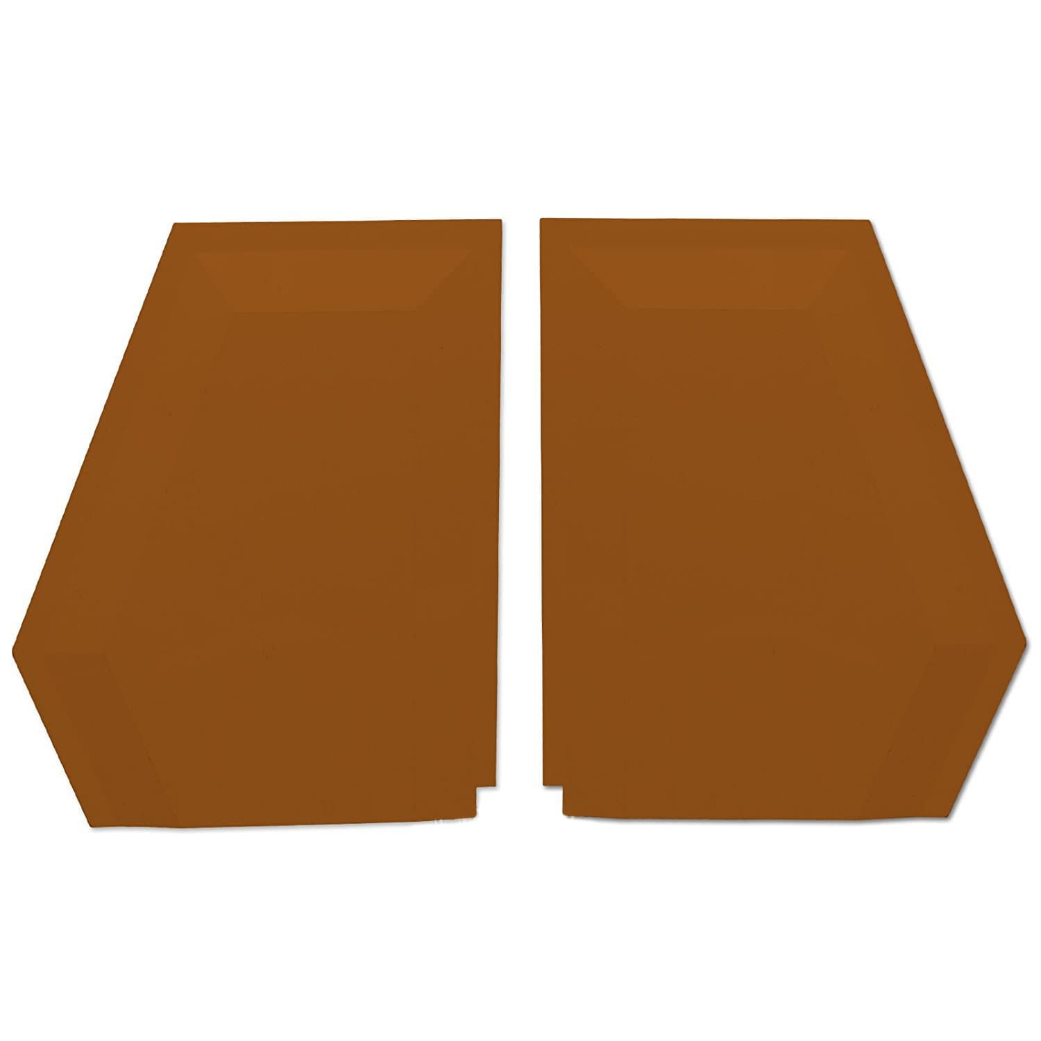 1 Pair of Caramel Wendland Glazing Bar End Cap Left RS3444 & Right RS3445 for Wendland Conservatory Roof Spar/Glazing Bars - Various Colours and Options Available