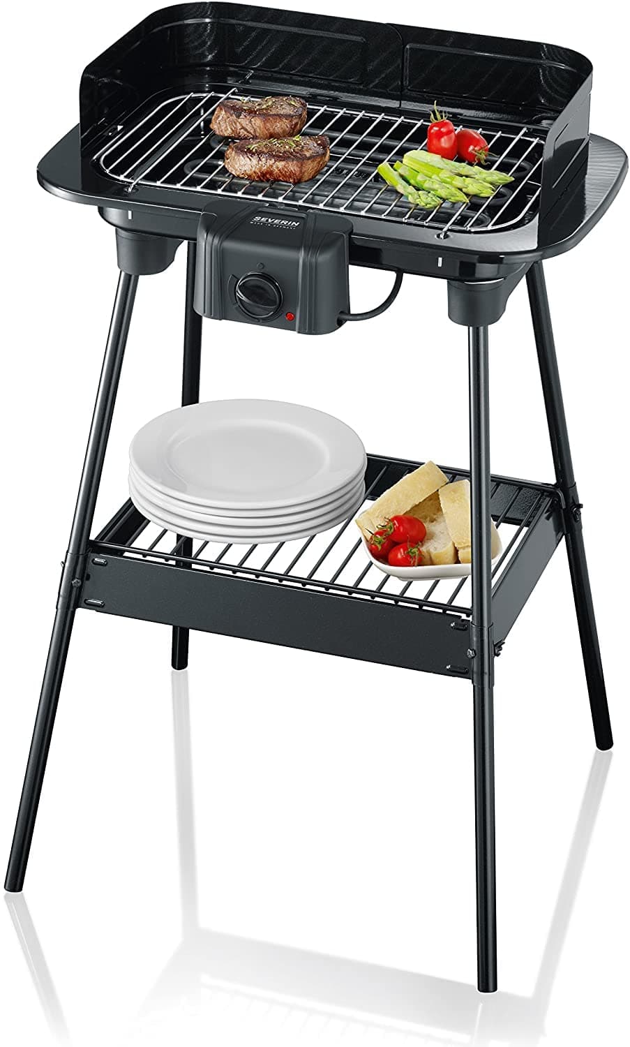 Fairfax Severin Account Severin 2300 W Electric Stand Barbecue - Black