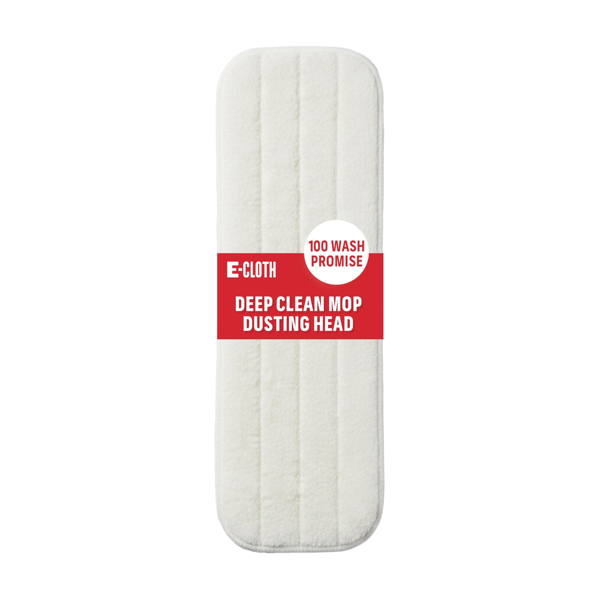 Deep Clean Mop Dusting Head, Reusable Microfiber Dusting Mop Heads Replacements for Dust Mops for Floor Cleaning, 100 Wash Guarantee, 1 Pack