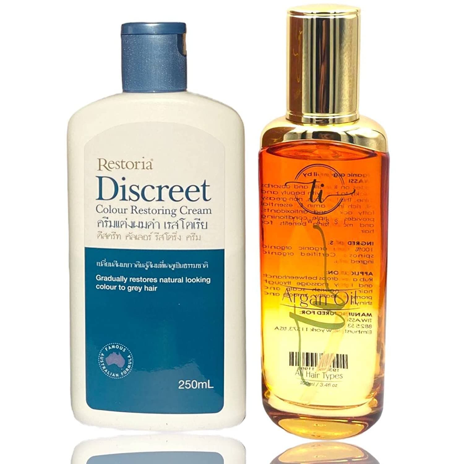 Restoria Discreet Restoring Cream and Lotion Hair Care for Men and Women (250ml)