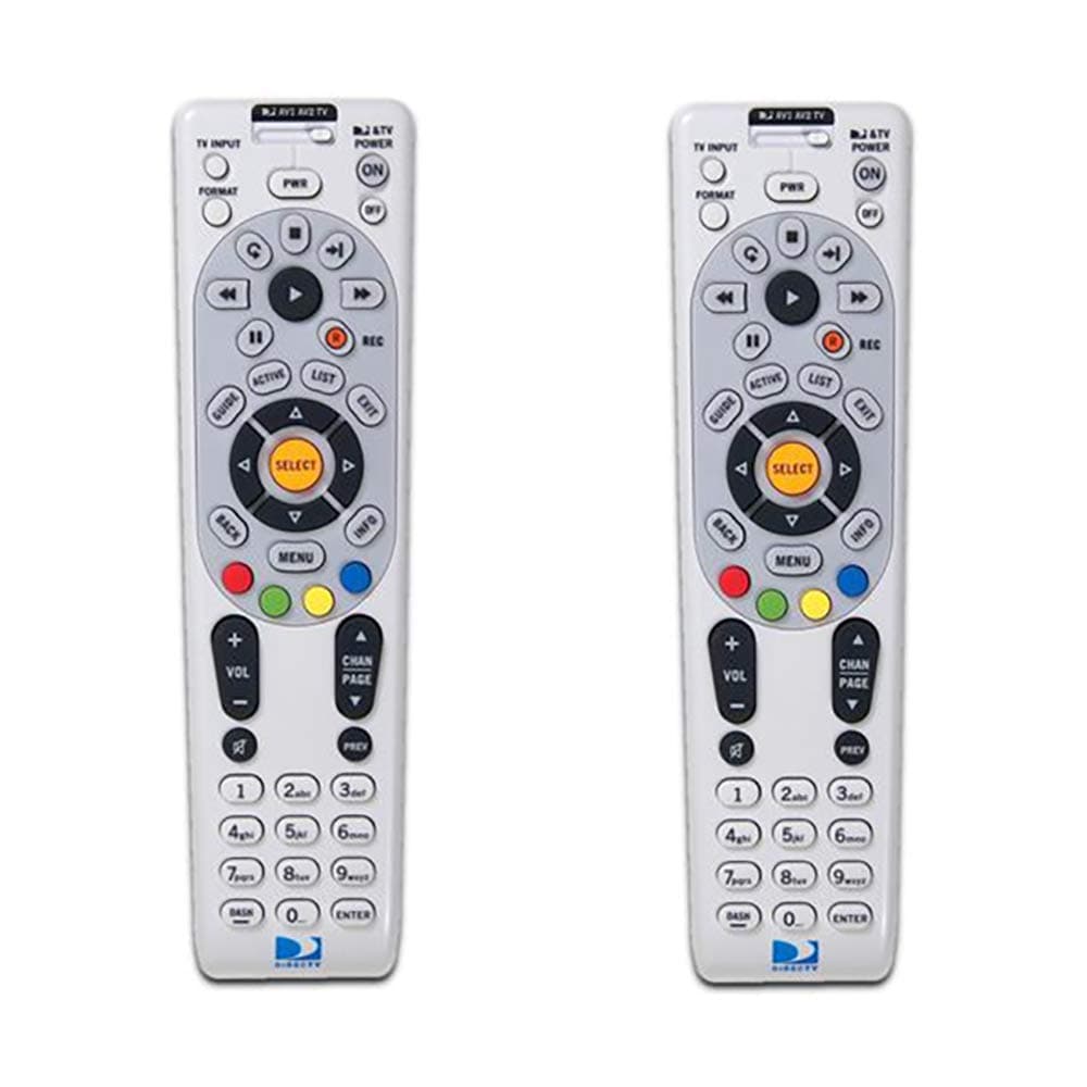 2 Pack - DIRECTV IR/RF Universal Remote Control (RC66RX)