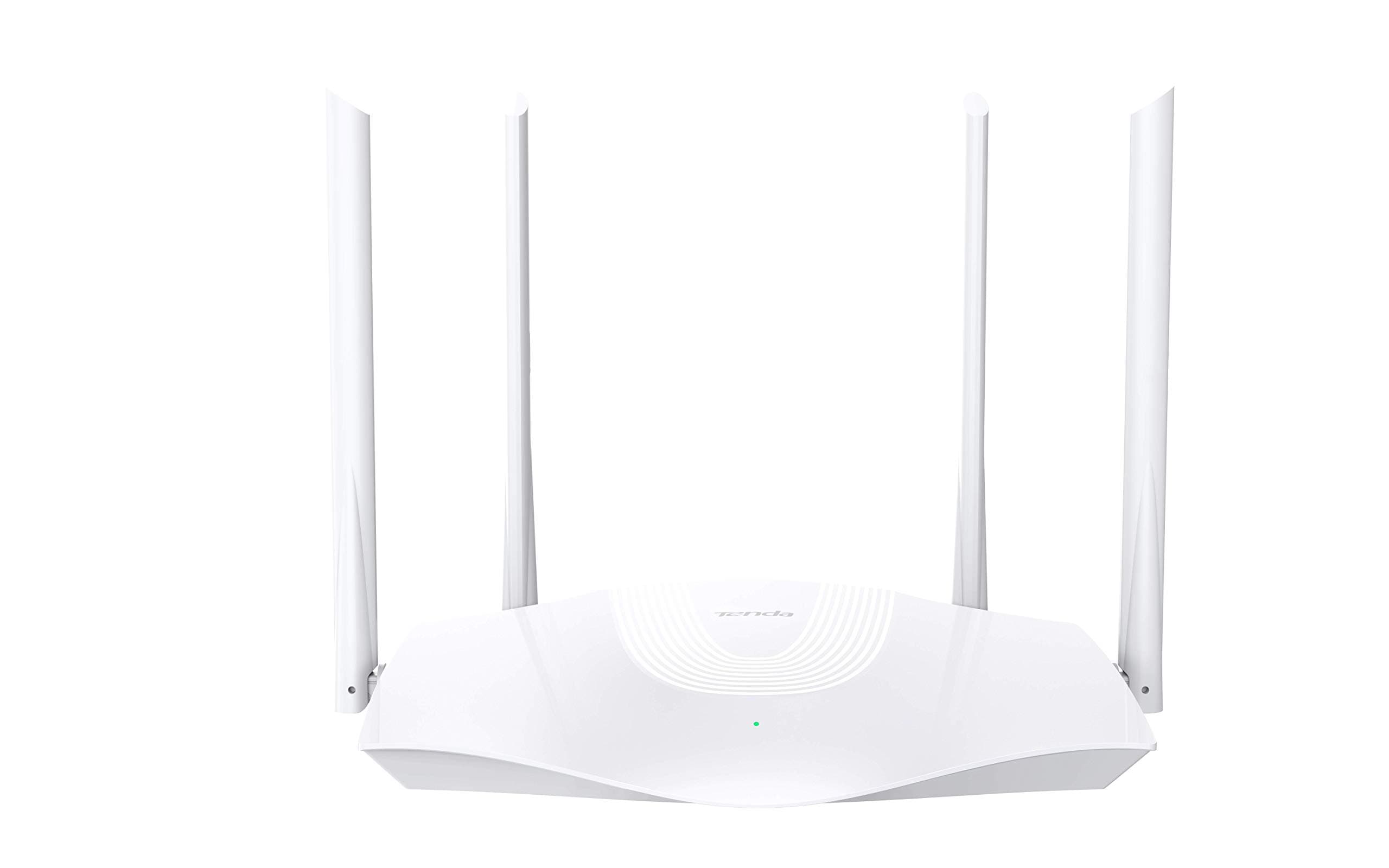 Tenda Wi-Fi 6 Router AX1800 Smart WiFi Router (RX3) -Dual Band Gigabit Wireless Internet Router,with MU-MIMO+OFDMA, 1.8GHz Quad-Core CPU, Up to 1200 Square Feet Coverage(4 Rooms) & 64 Devices