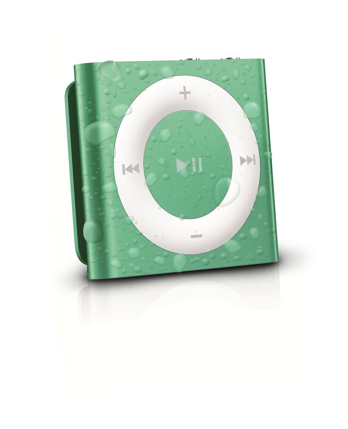 AudioFlood Latest Generation Green Apple iPod Shuffle waterproofed