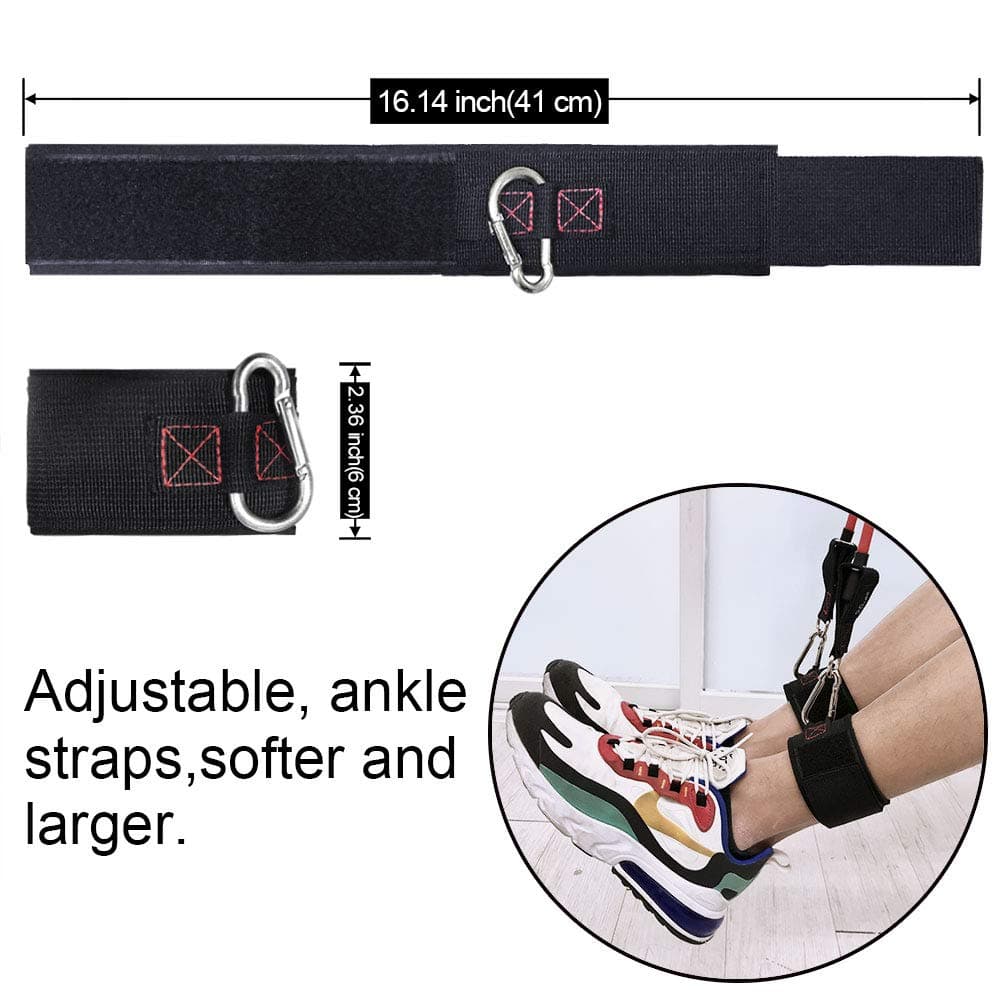 TheFitLife Exercise and Resistance Bands Accessories - Attachment for Workout Bands, Pull Up Bands, Cable Machines, Strength Training Excersize Equipment