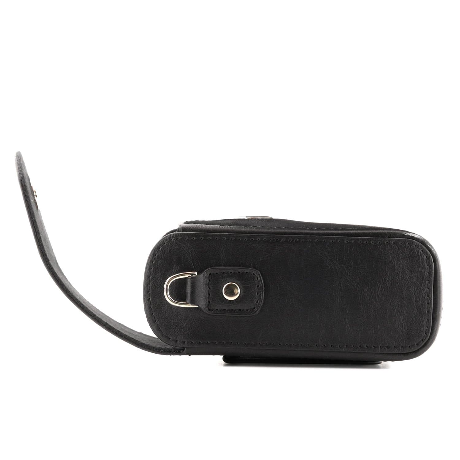 MegaGear - MG766 Leather Camera Case with Strap compatible with Canon PowerShot G7 X Mark III, G7 X Mark II, G7 X