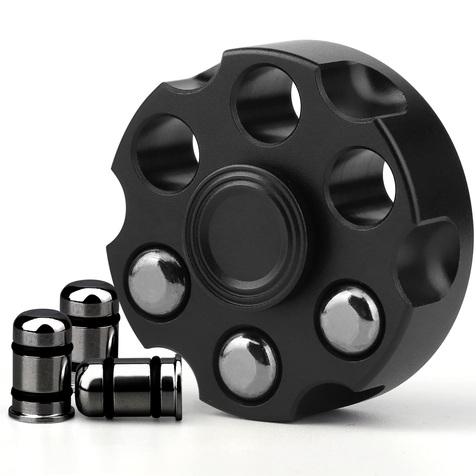 Deformable Fidget Spinner Toy for Kids Adults, Metal Handheld Gadget for Stress Relief, Birthday Christmas Party Favor Supplies, Goodie Bag Stuffer Gifts for Classroom Office Men Boy