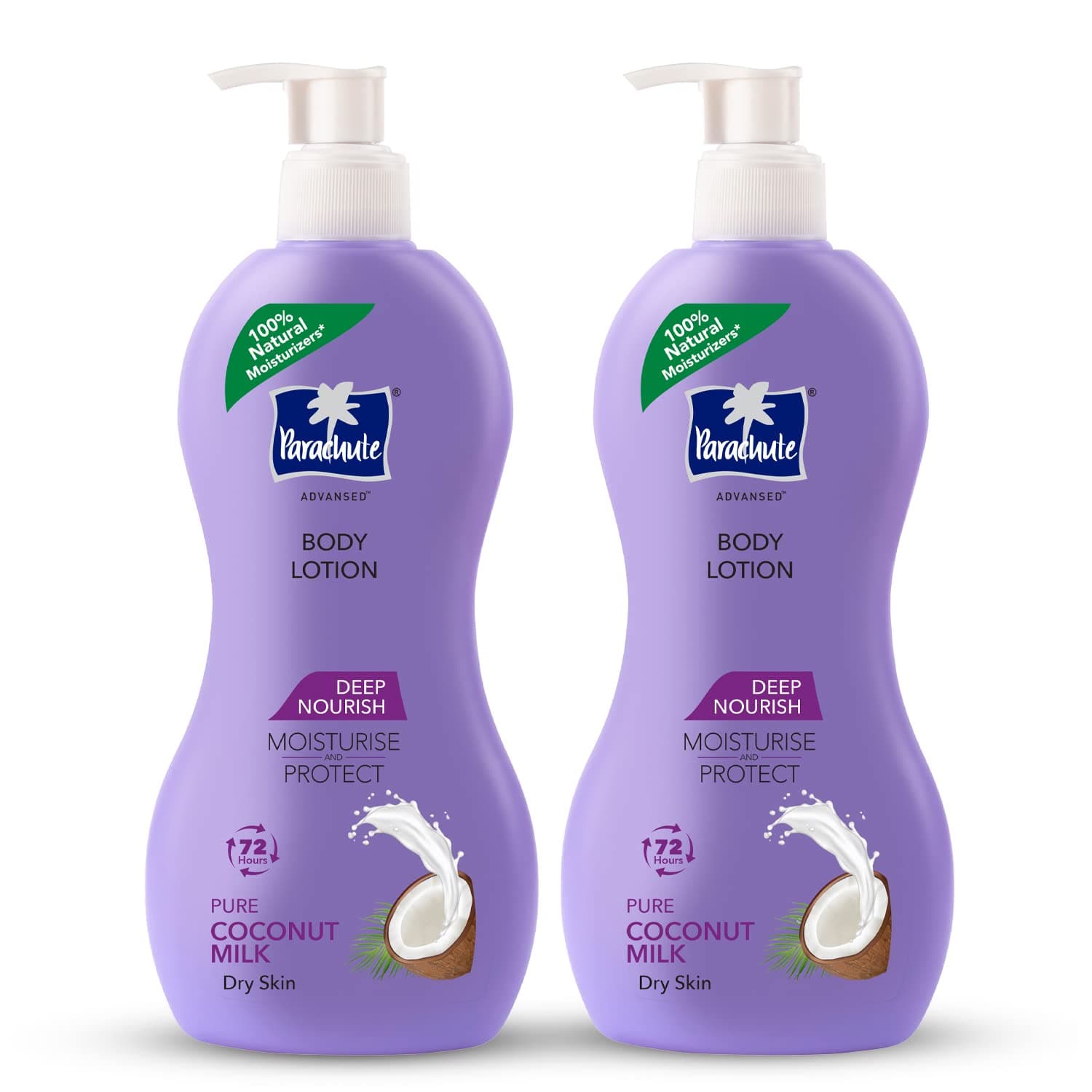 Parachute Advansed Body Lotion Deep Nourish, 400ml (Pack of 2)