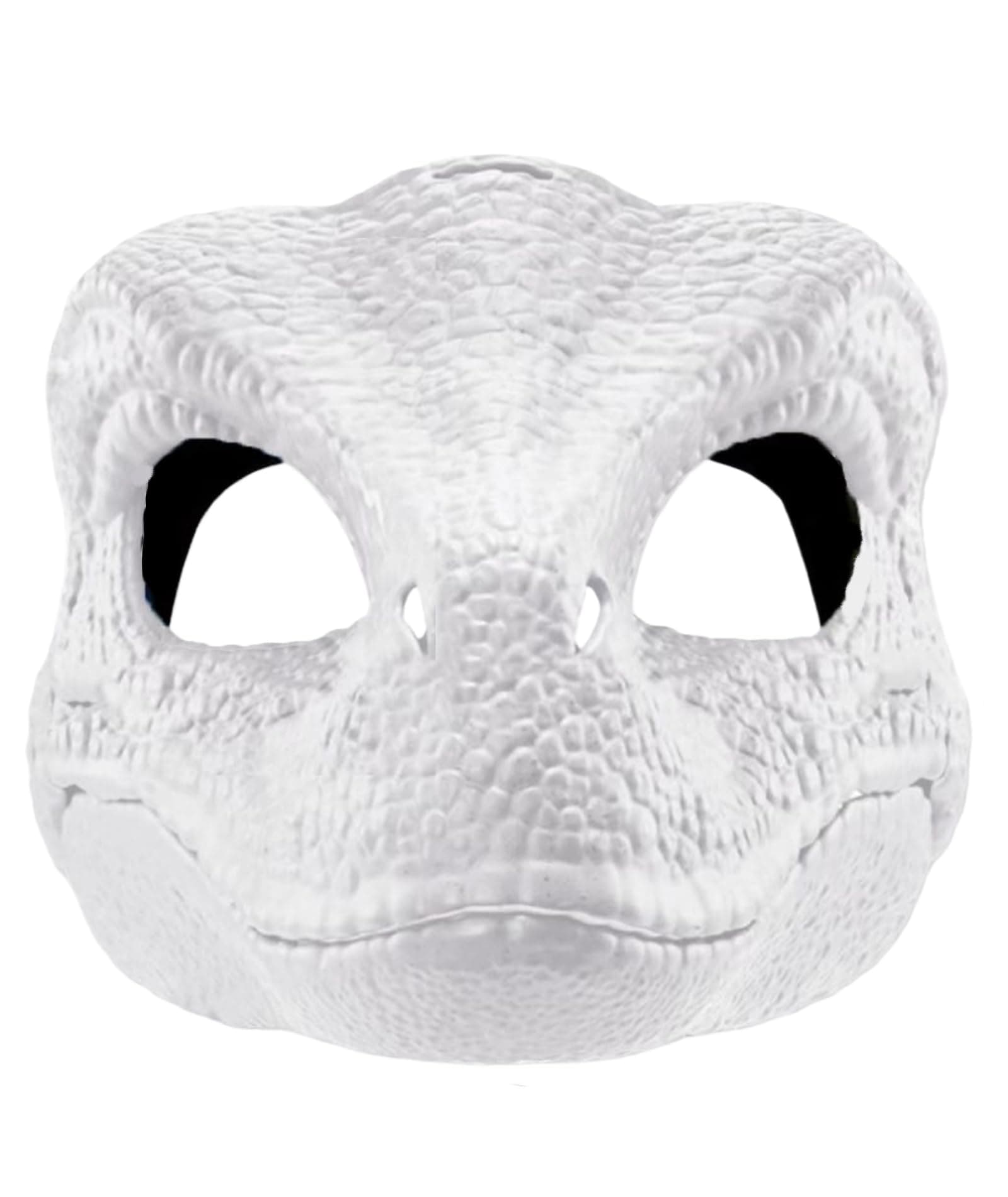 Dinosaur Mask with Opening Jaw, Halloween Festival Dinosaur Costume Masquerade Latex Mask, Blue
